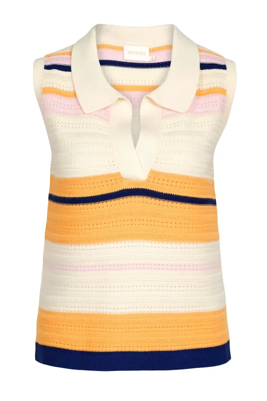 THE CORA KNIT TOP sold by Sancia