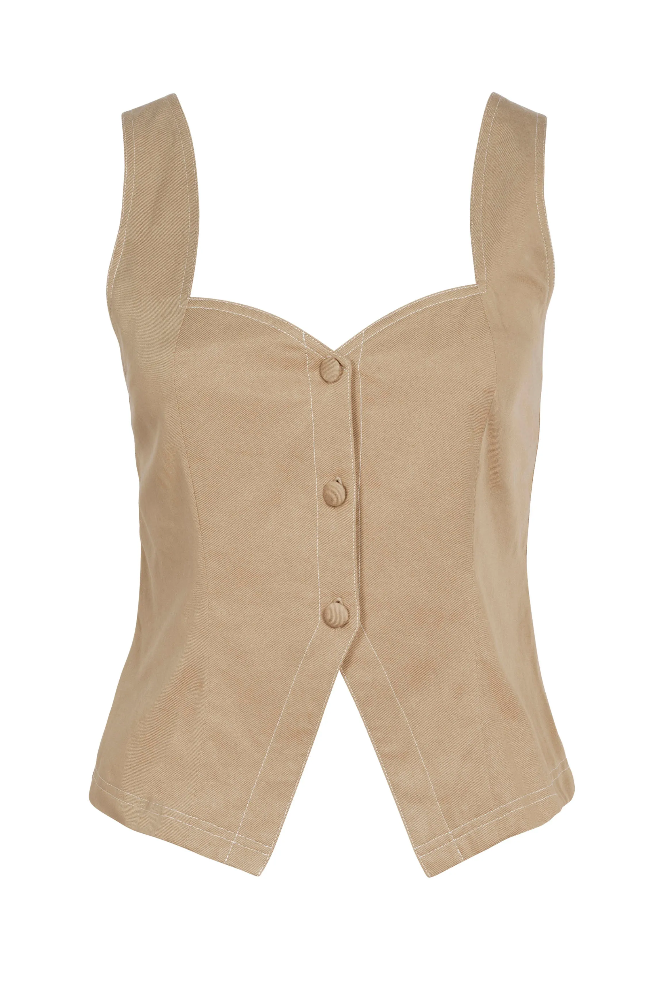 THE CHARLOTTE VEST sold by Sancia