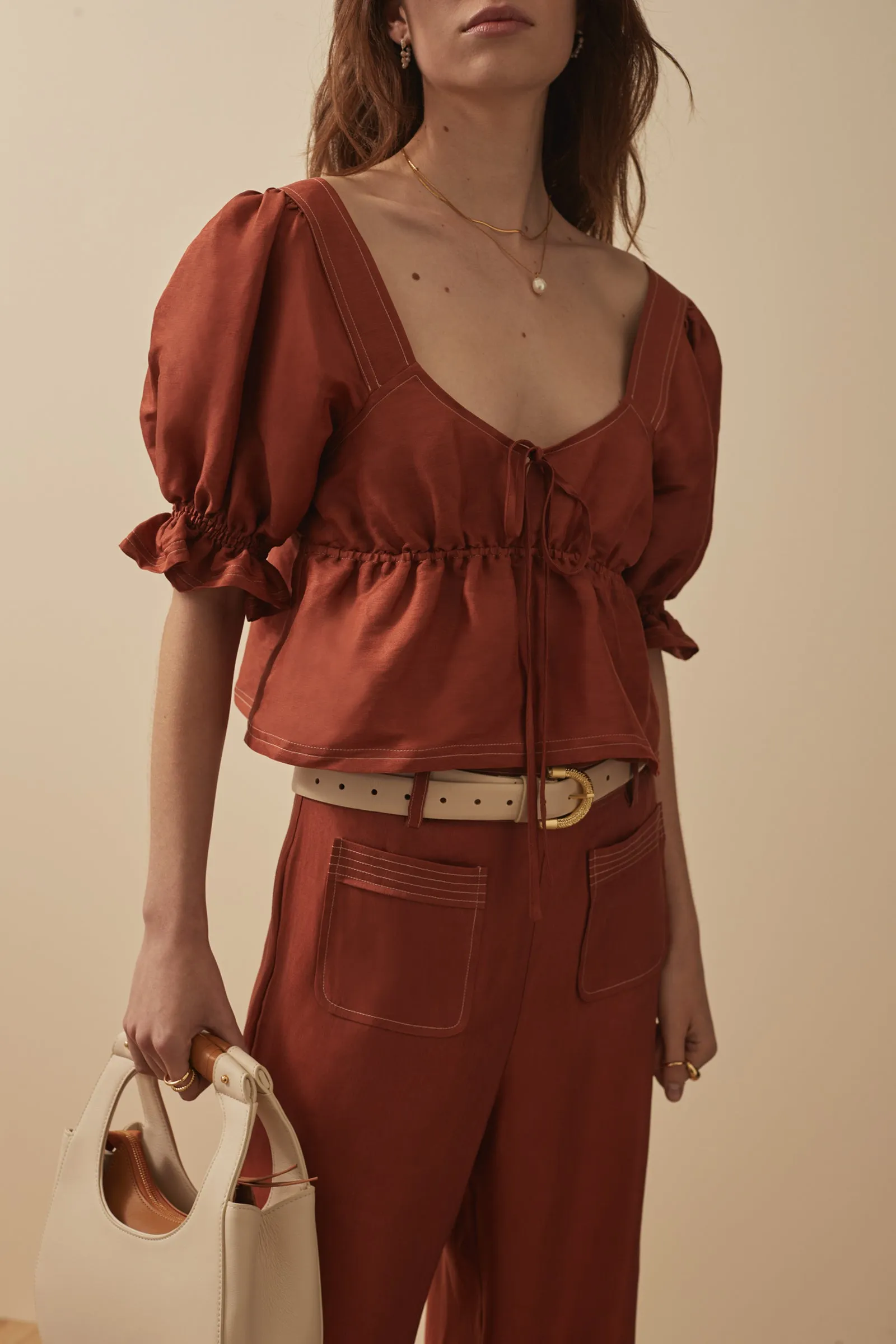 THE LILLIAN TOP sold by Sancia product image thumbnail 2