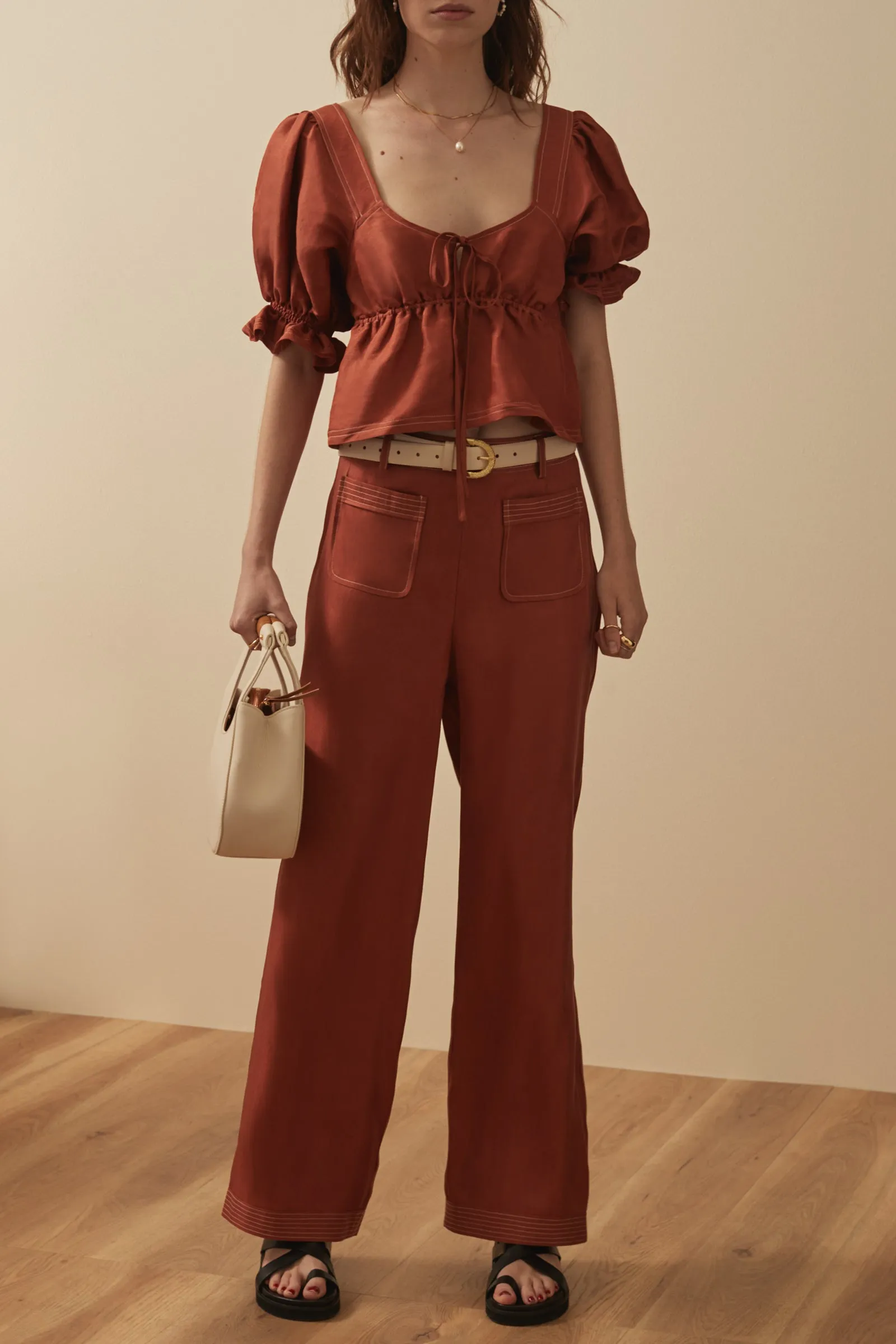 THE LILLIAN TOP sold by Sancia product image thumbnail 4
