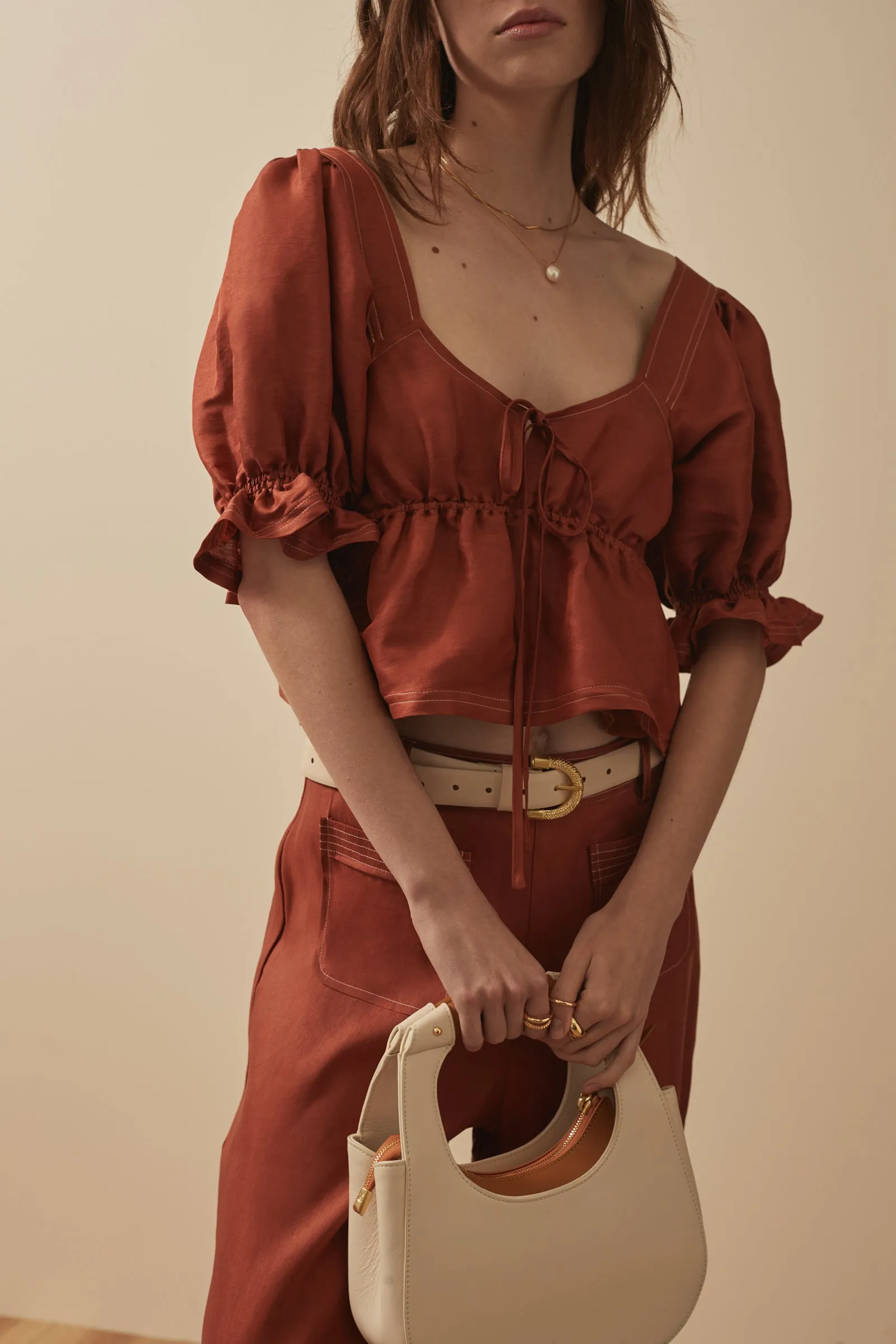 THE LILLIAN TOP sold by Sancia product image thumbnail 3