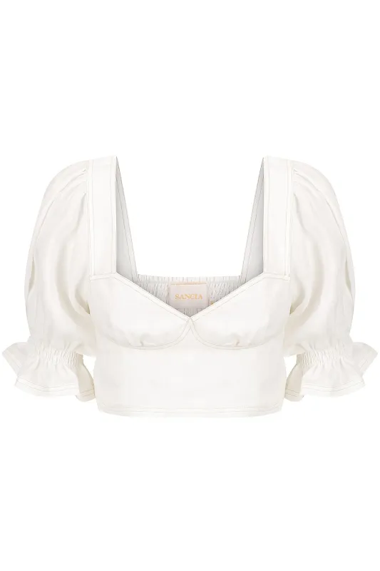 THE LOLA TOP made by Sancia