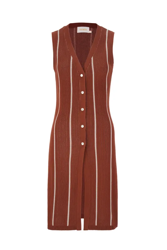 THE ROMI KNIT TUNIC made by Sancia