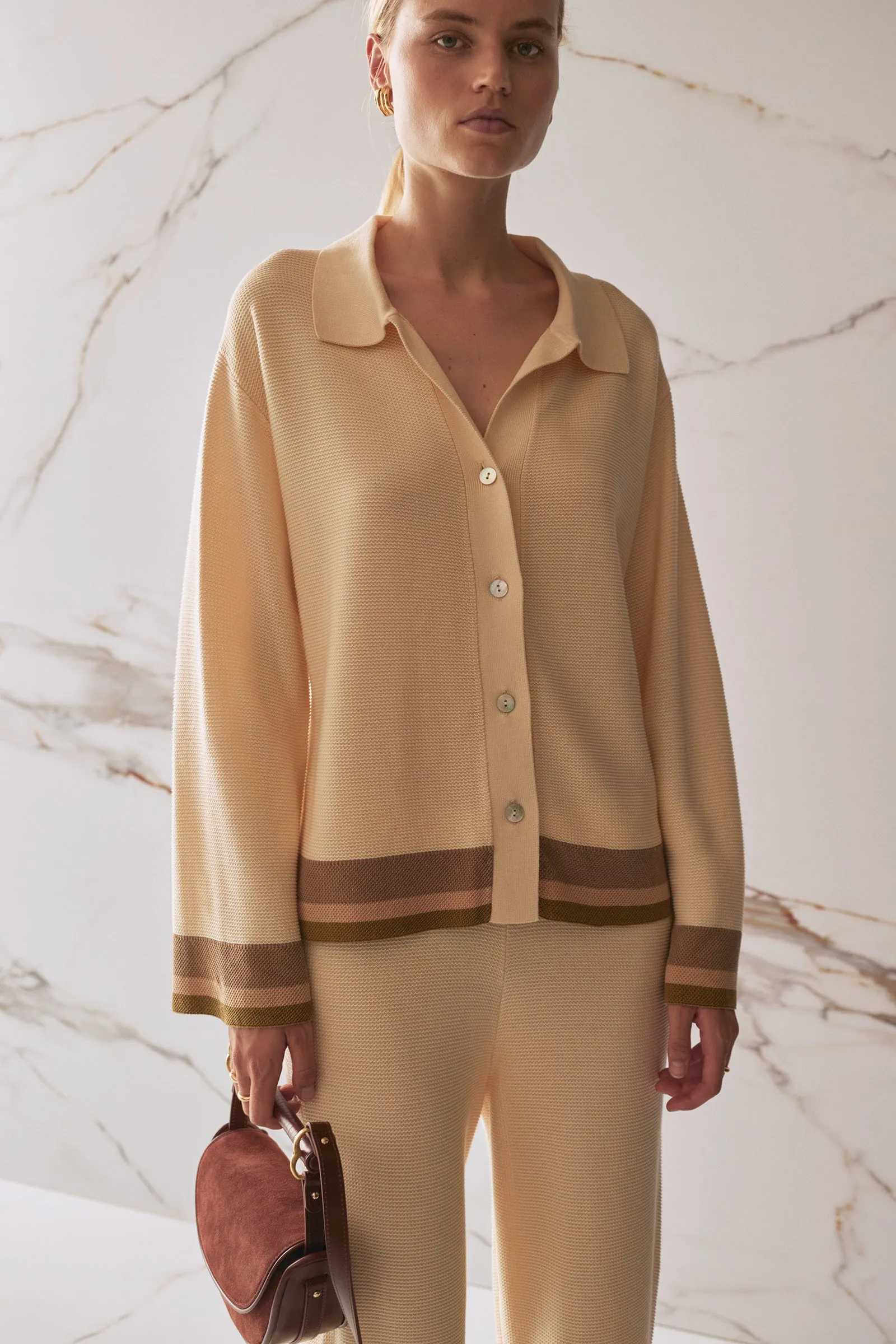 THE ABIGAIL KNIT SHIRT sold by Sancia product image thumbnail 4