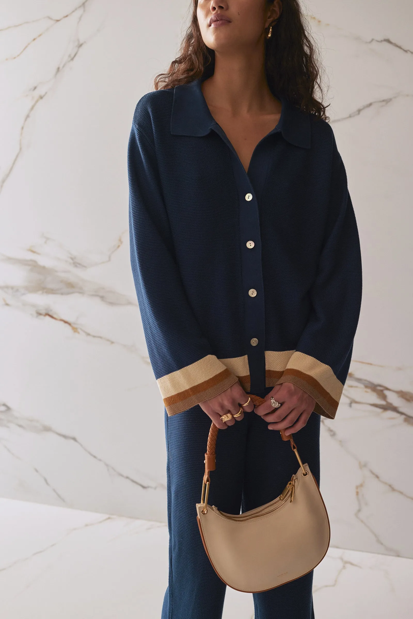 THE ABIGAIL KNIT SHIRT sold by Sancia product image thumbnail 3