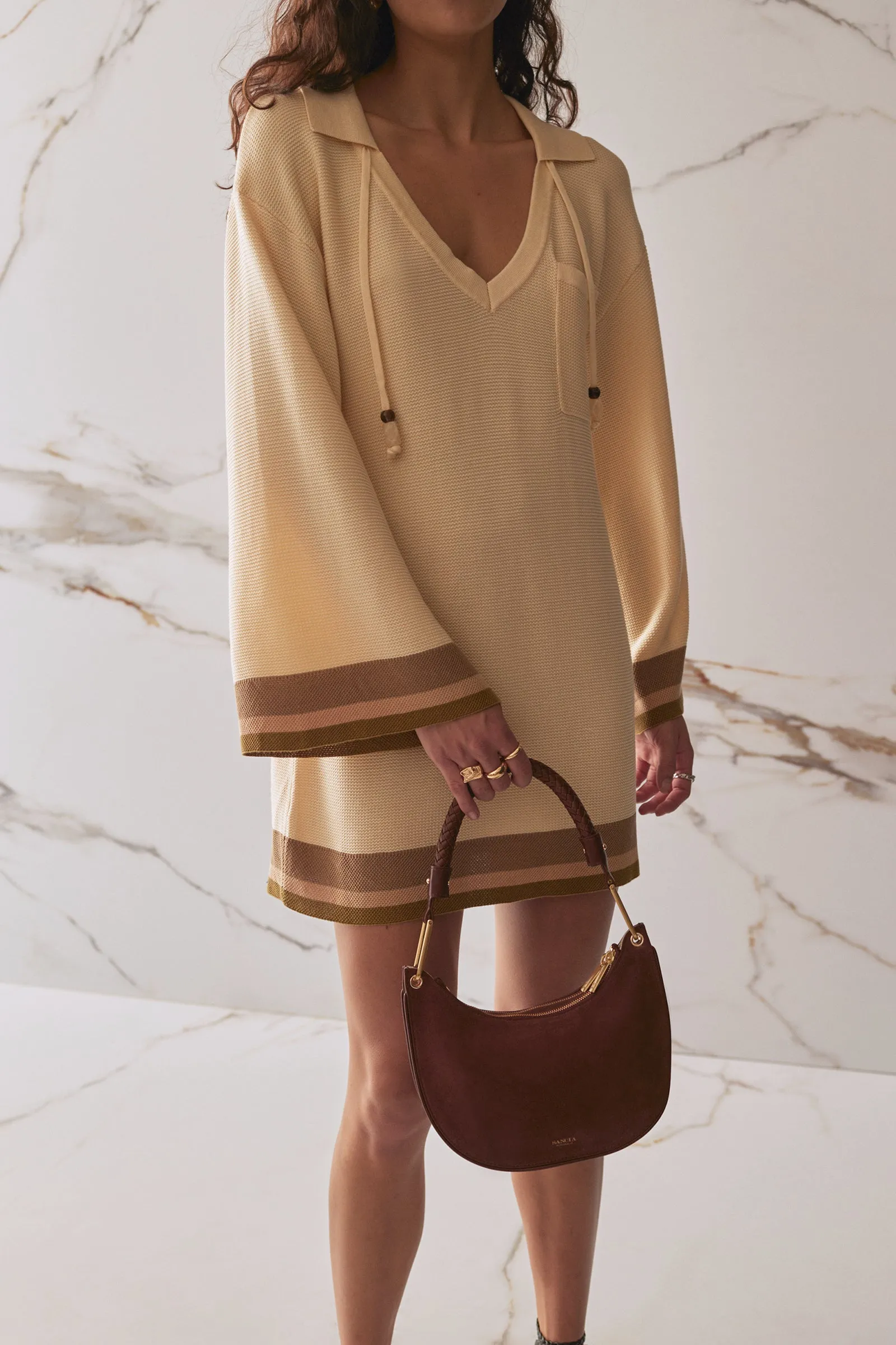 THE WILLAMINA KNIT DRESS sold by Sancia product image thumbnail 3