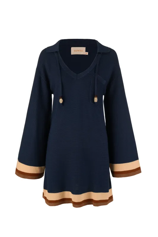 THE WILLAMINA KNIT DRESS sold by Sancia