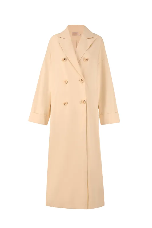 THE ALORA TRENCH COAT sold by Sancia