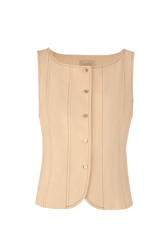 THE KLARA VEST made by Sancia