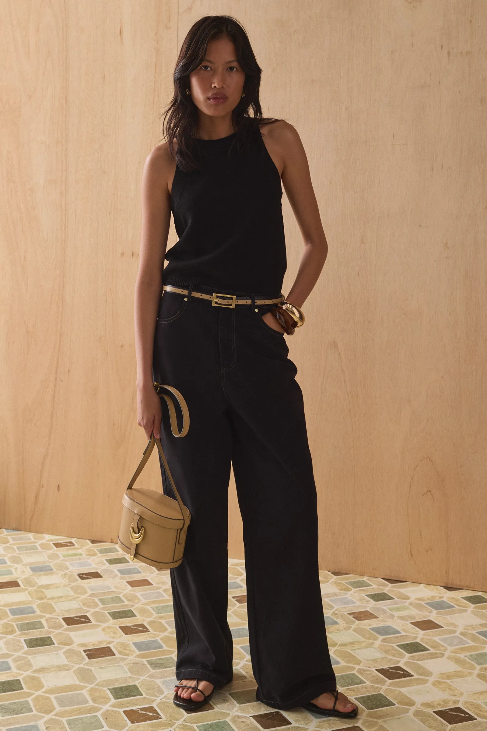 THE TASH KNIT TANK sold by Sancia product image thumbnail 2