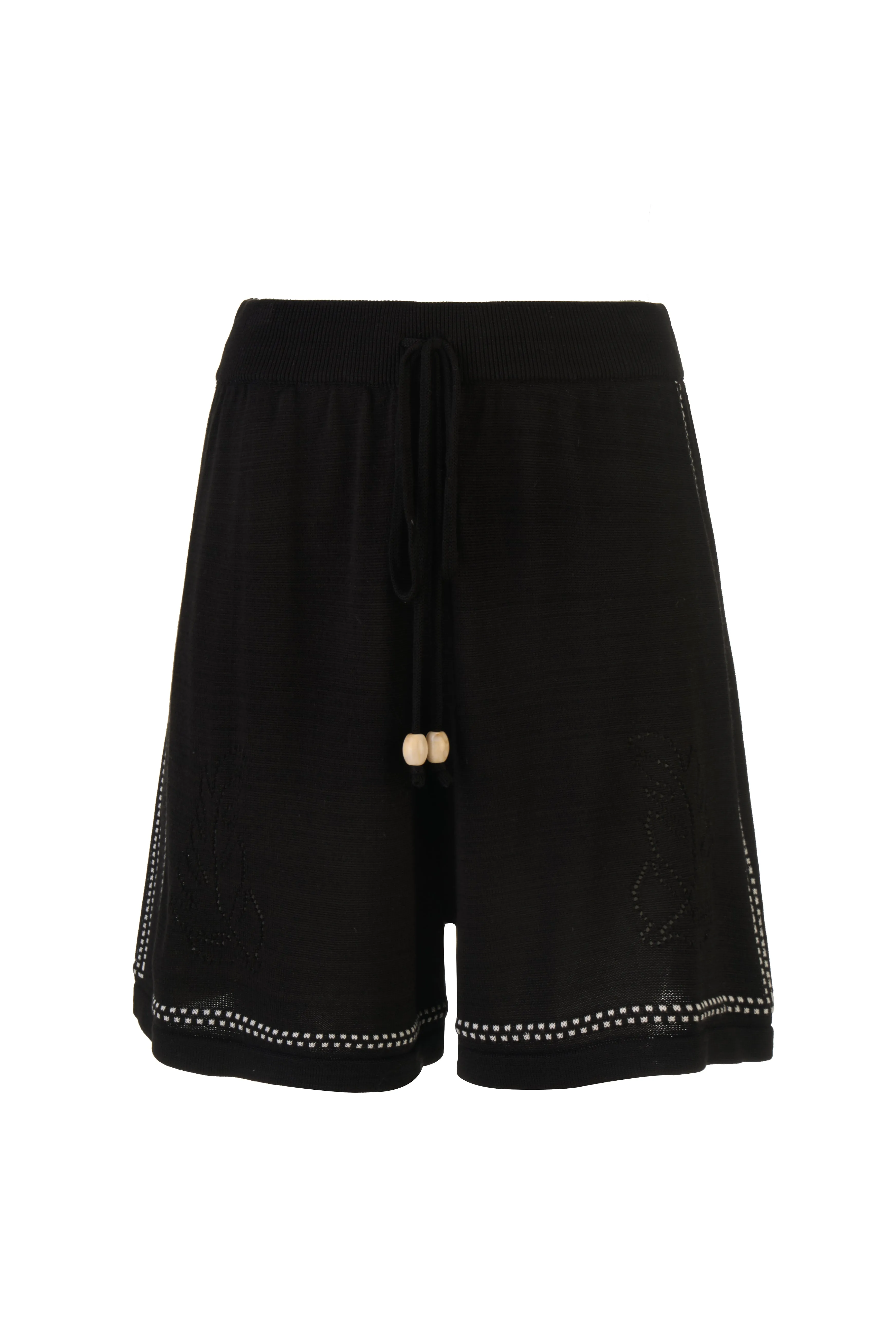THE MILANI KNIT SHORTS sold by Sancia
