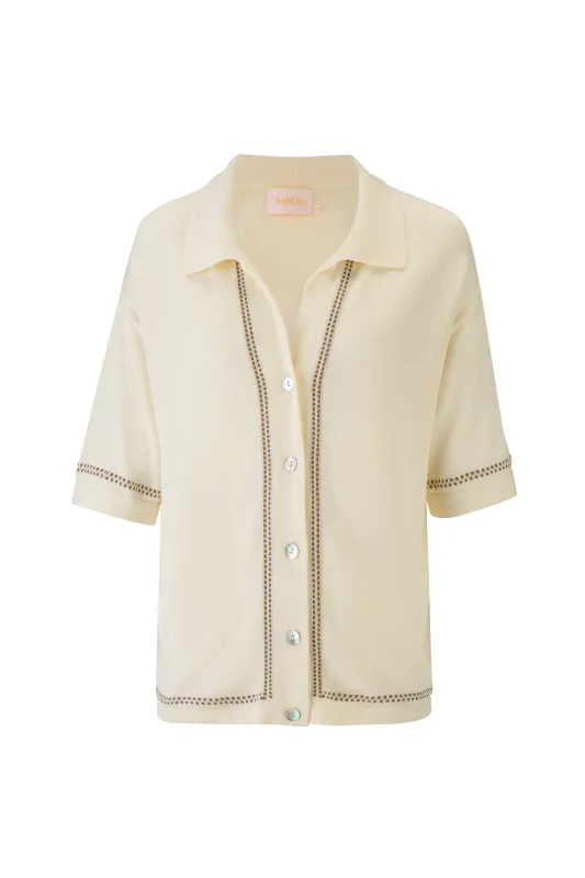 THE COCO KNIT SHIRT sold by Sancia