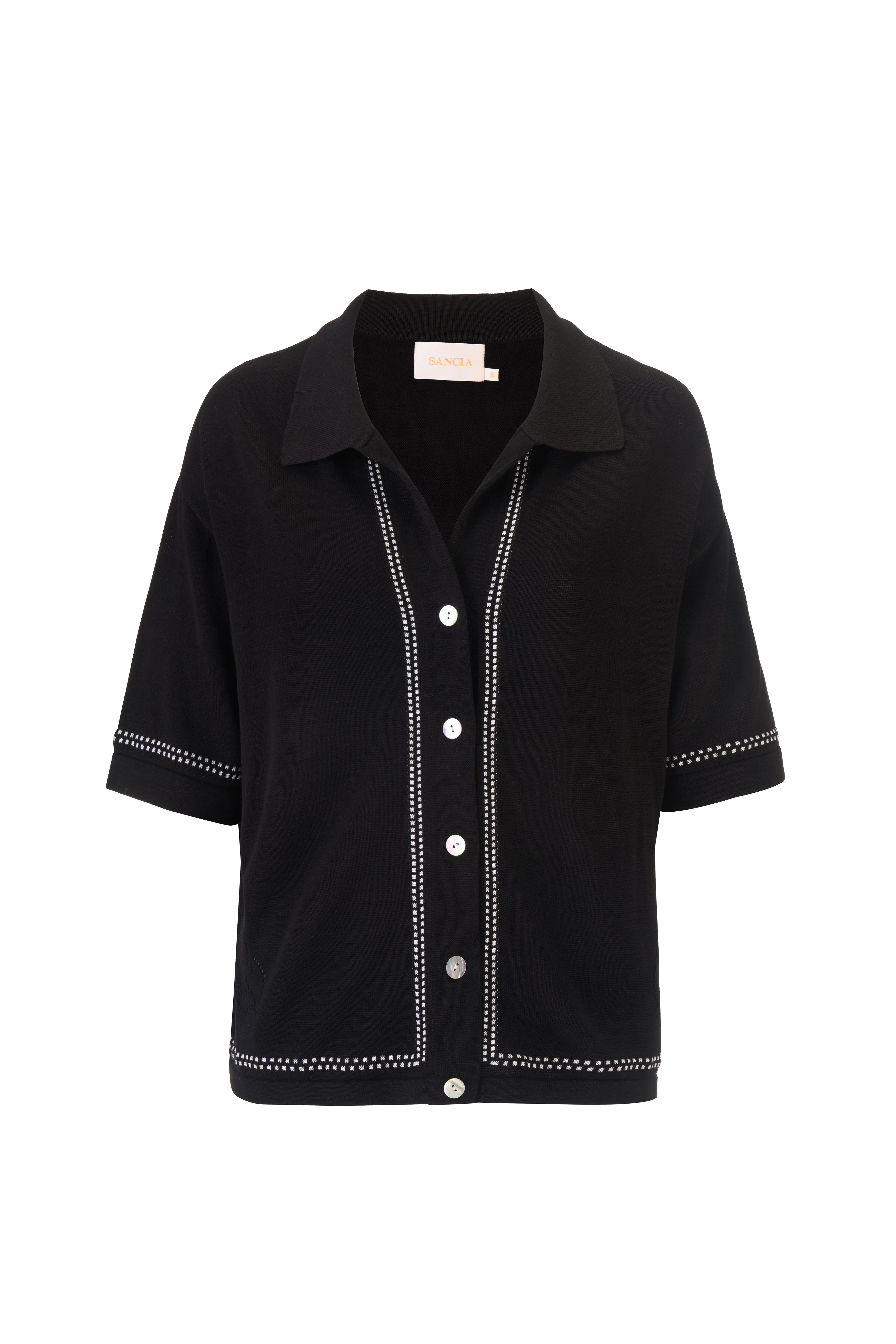 THE COCO KNIT SHIRT sold by Sancia