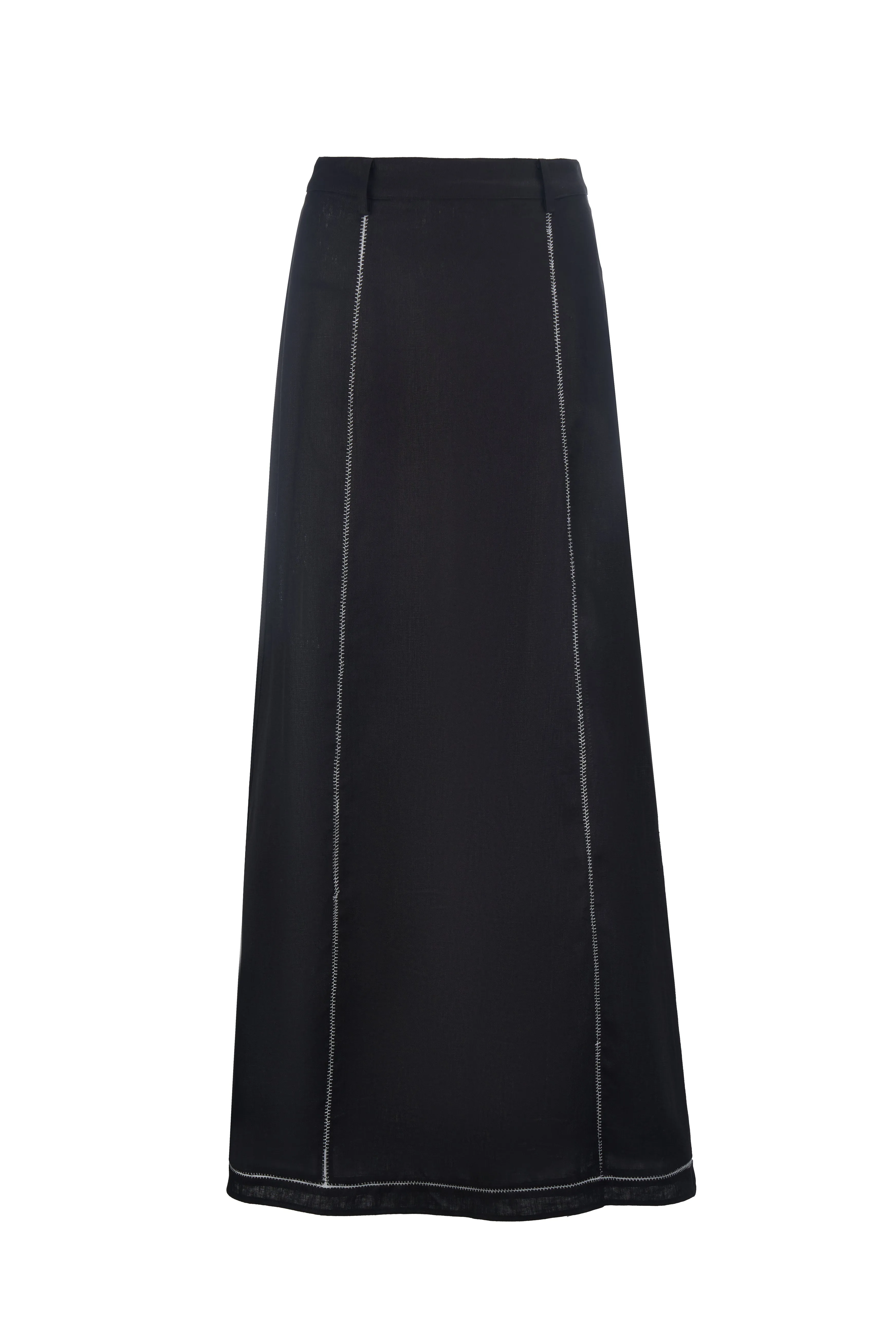 THE INDY LINEN SKIRT sold by Sancia