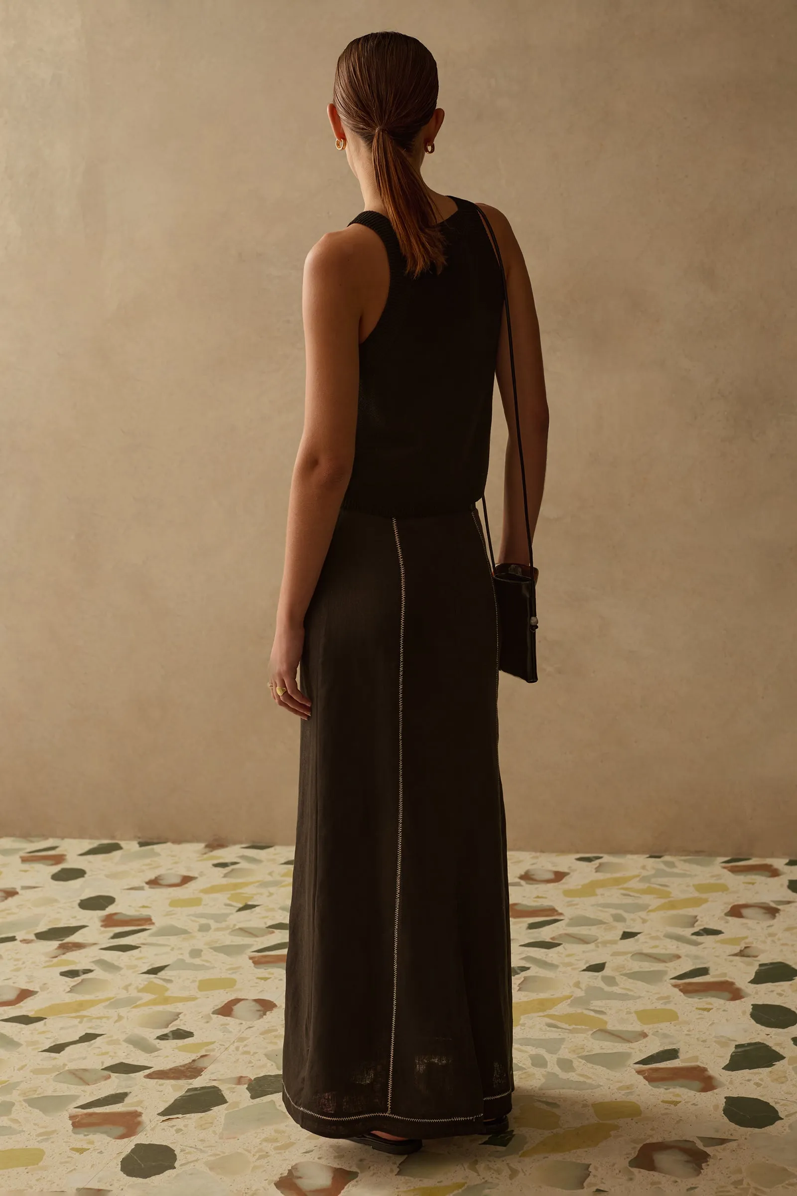 THE INDY LINEN SKIRT sold by Sancia product image thumbnail 5