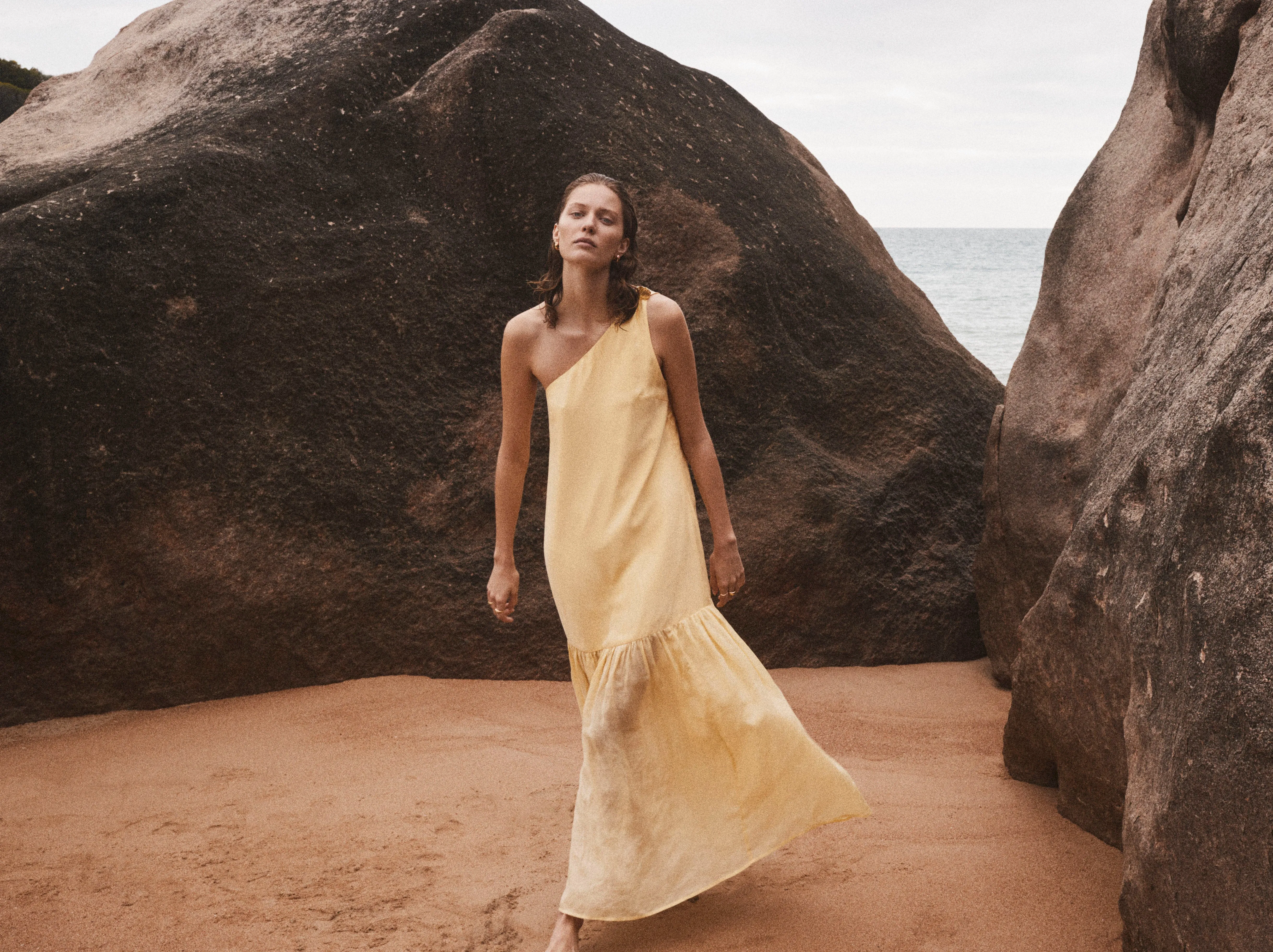 THE CLAUDIA CUPRO DRESS sold by Sancia product image thumbnail 4