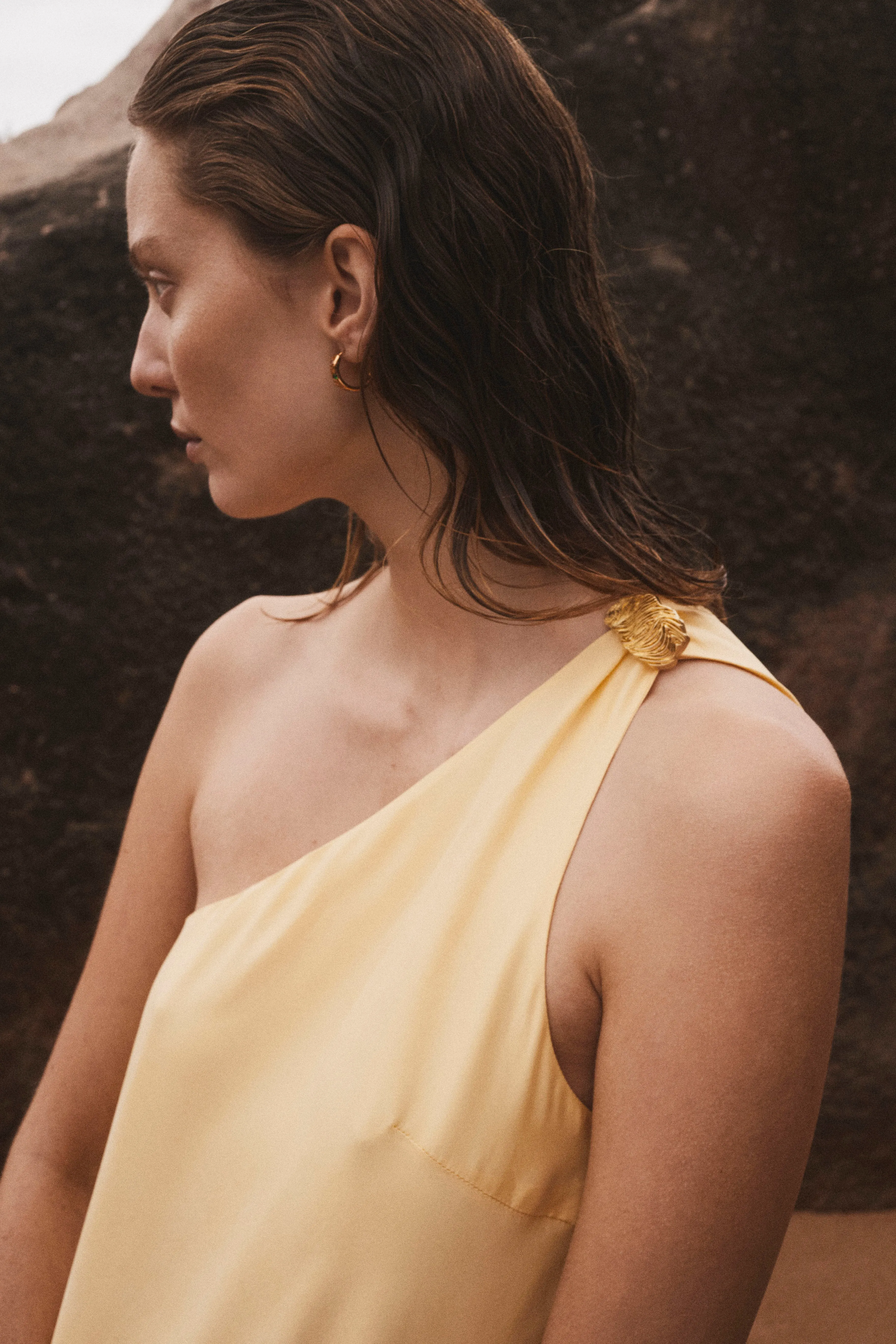 THE CLAUDIA CUPRO DRESS sold by Sancia product image thumbnail 2