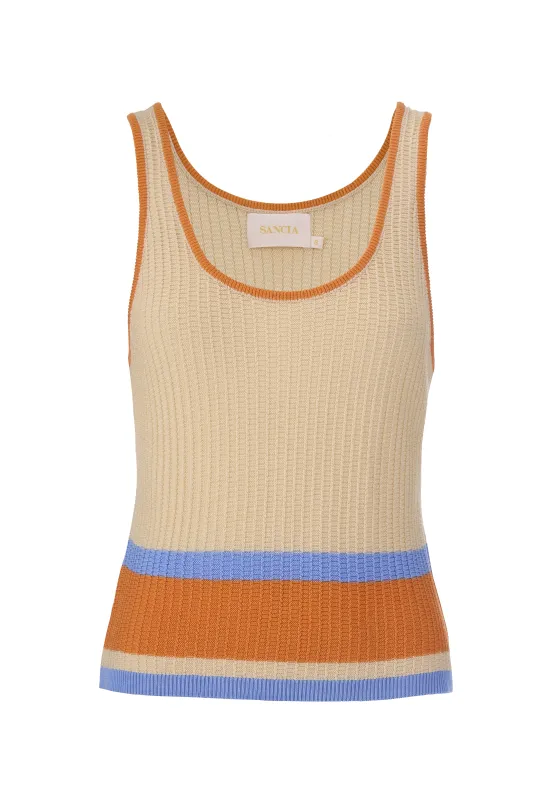 THE CALI KNIT TOP sold by Sancia