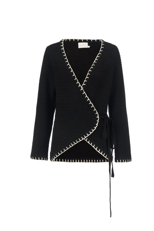 THE ZATY KNIT CARDIGAN made by Sancia
