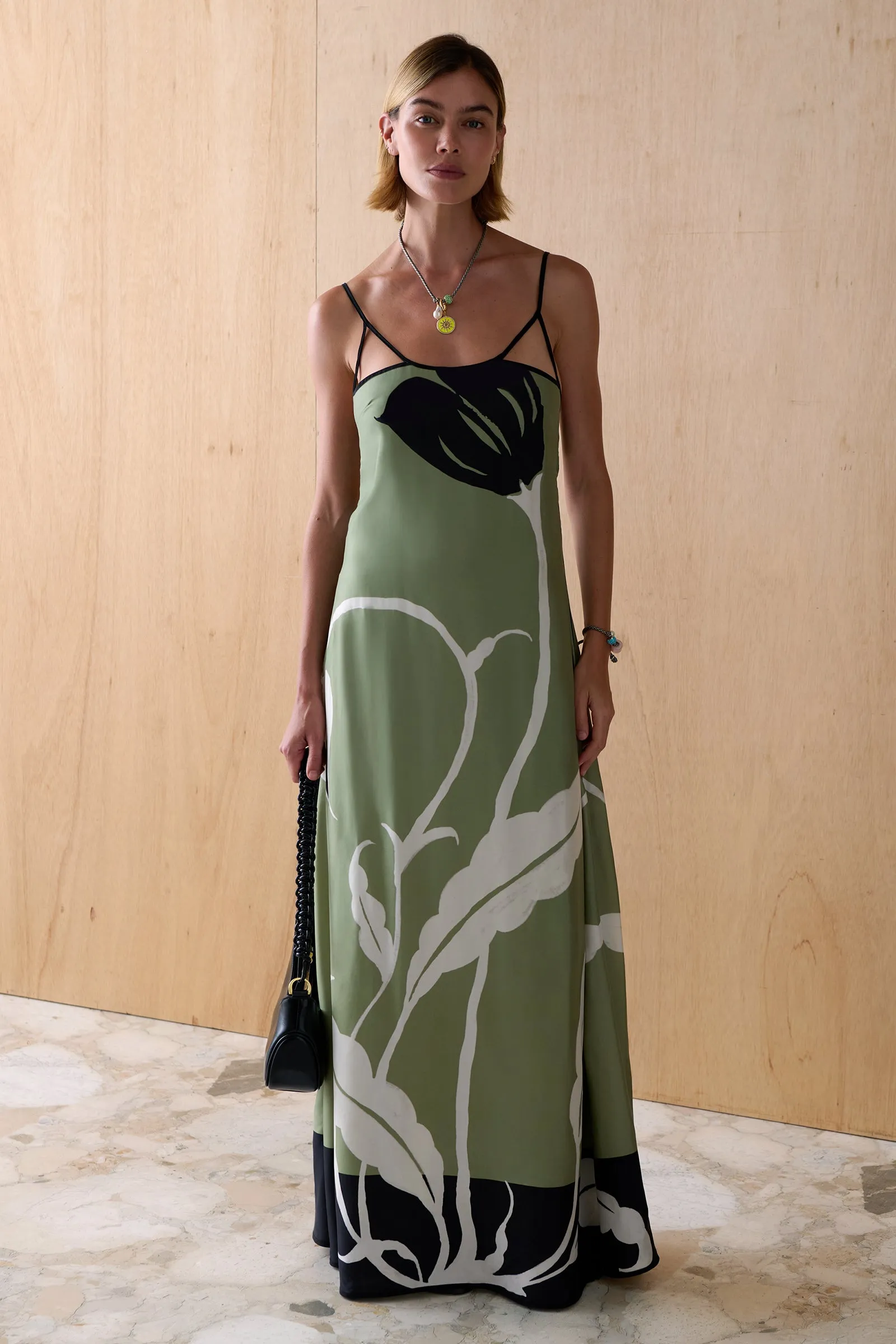 THE VIOLETA CUPRO DRESS sold by Sancia product image thumbnail 2
