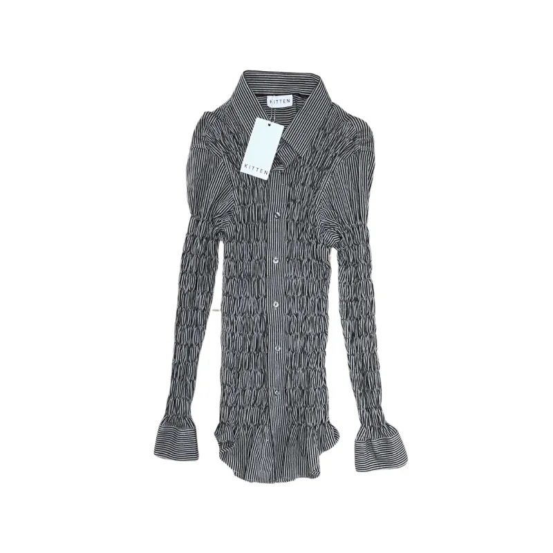 THE SQUEEZE / grey stripe made by KITTEN studio
