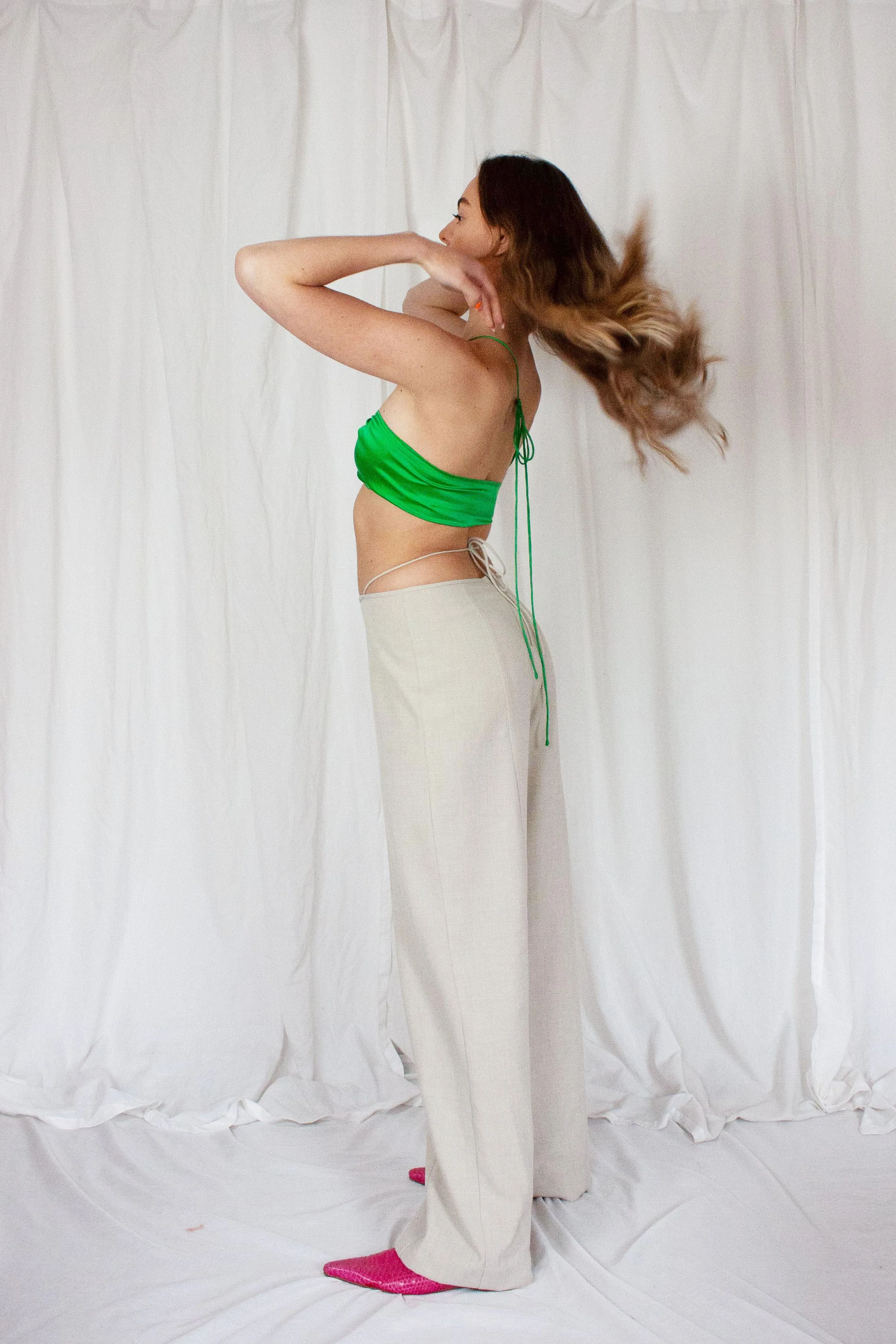 no 004 / ISLA TROUSERS sold by KITTEN studio product image thumbnail 2