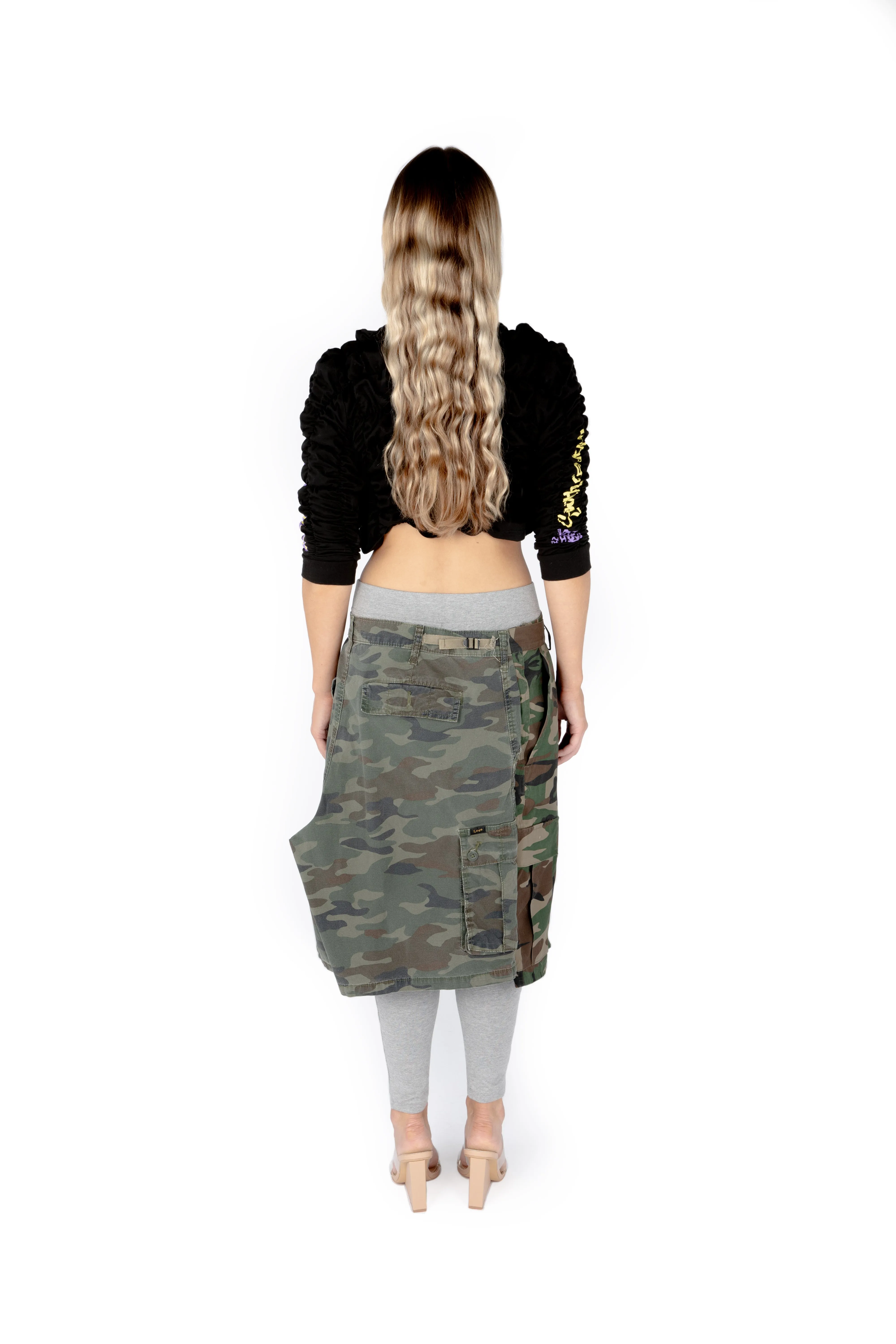SCRUNCH TEE / black sold by KITTEN studio product image thumbnail 3