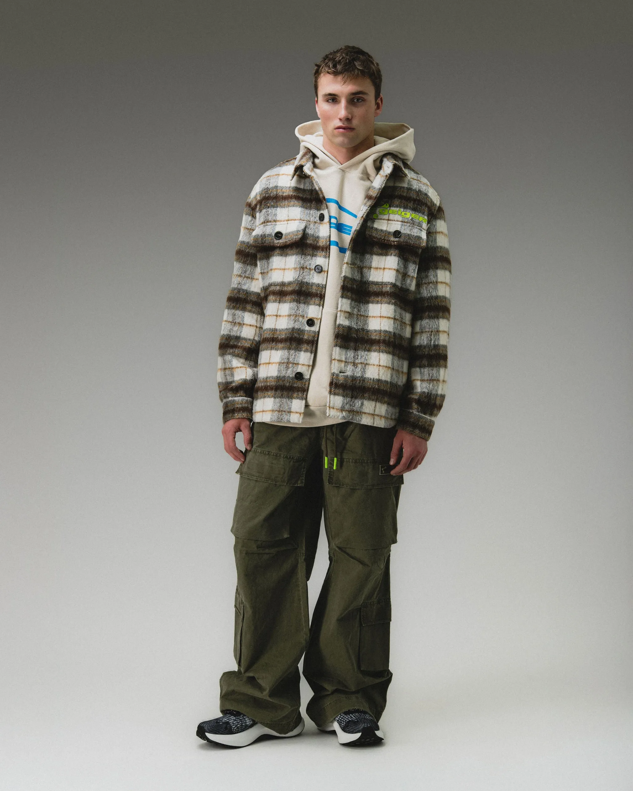 SZN 6 Stacked Cargo Pants 'Olive' sold by John Geiger product image thumbnail 2