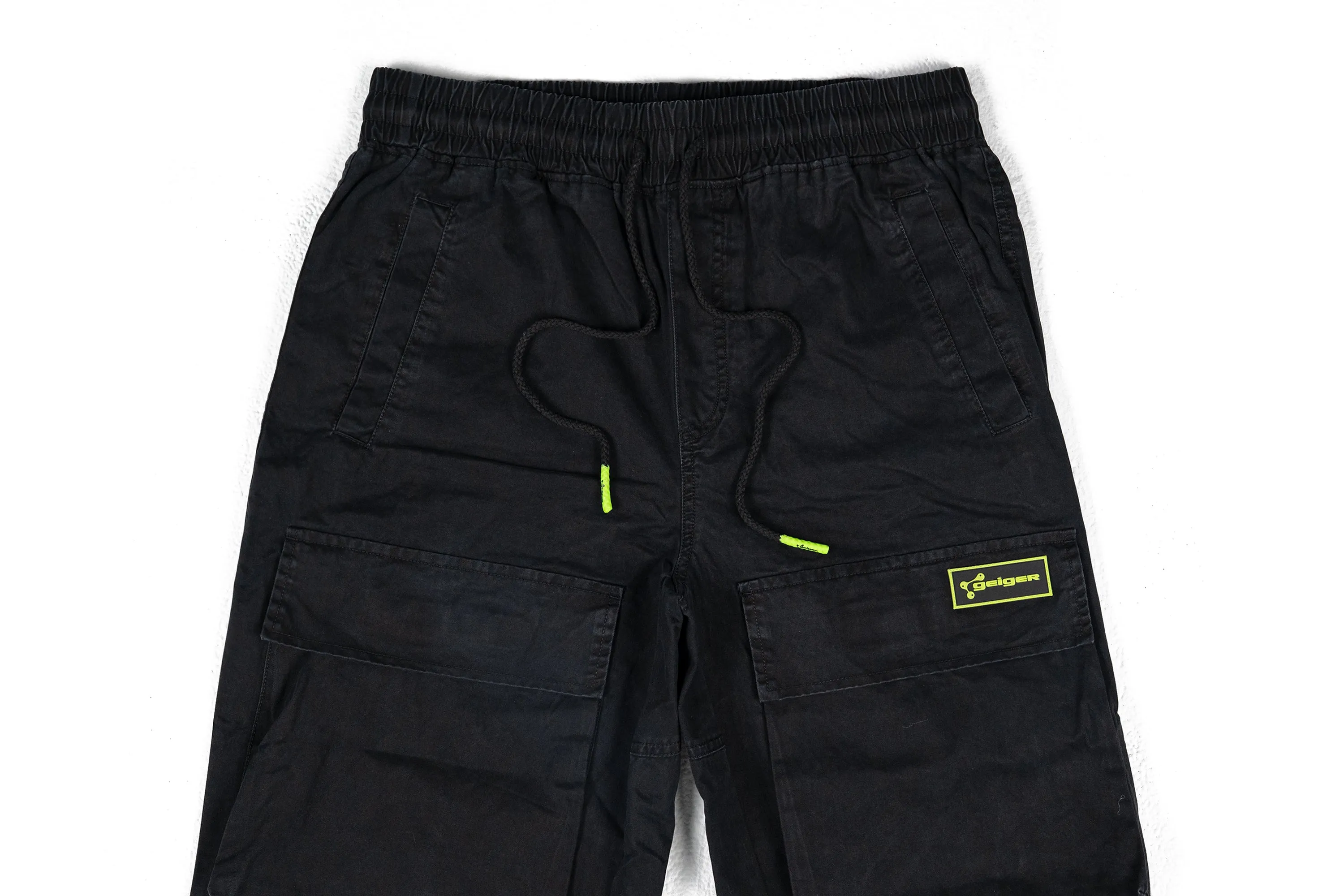 SZN 6 Stacked Cargo Pants 'Black' sold by John Geiger product image thumbnail 3