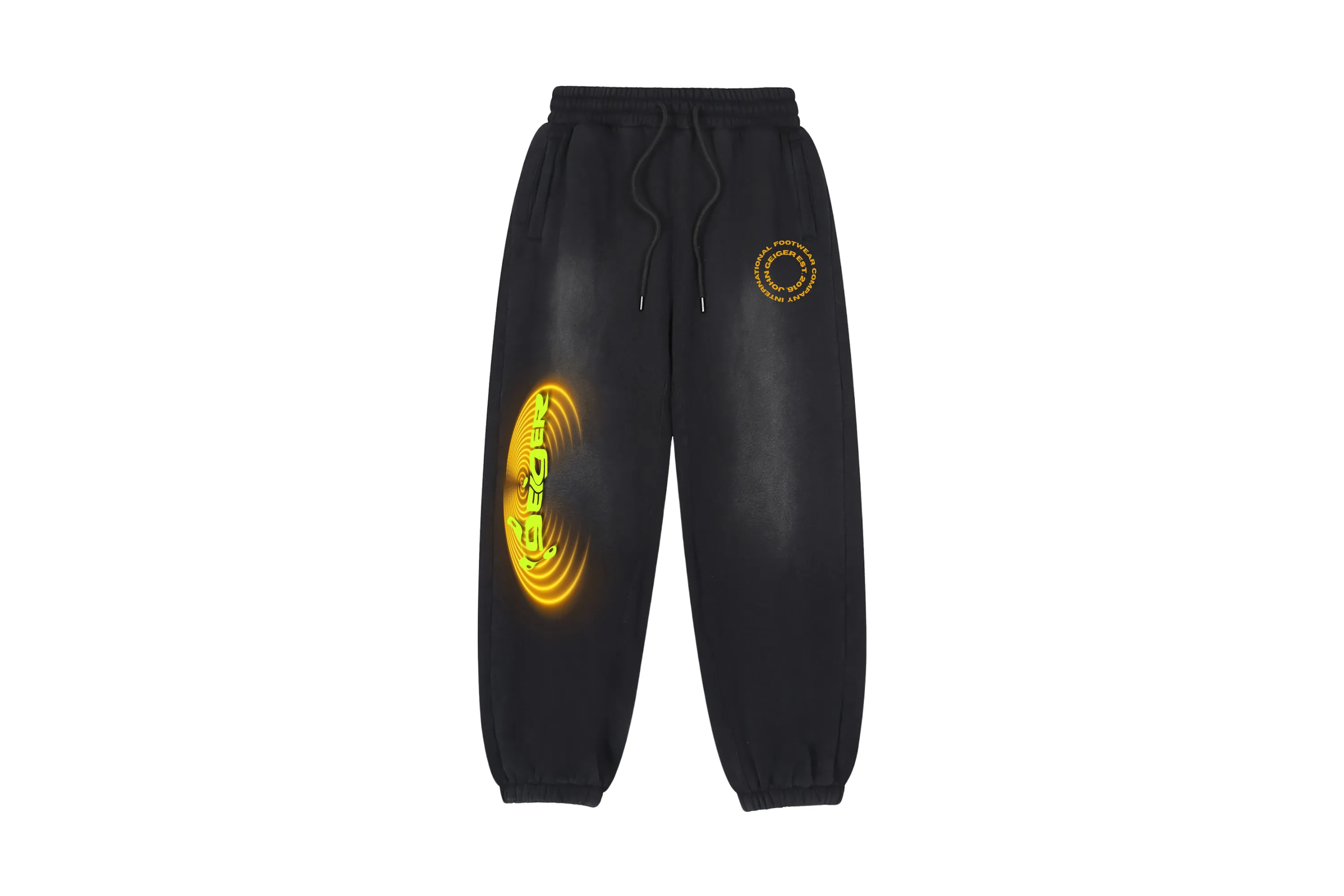 Geiger "Space" Sweatpants Vintage Black sold by John Geiger