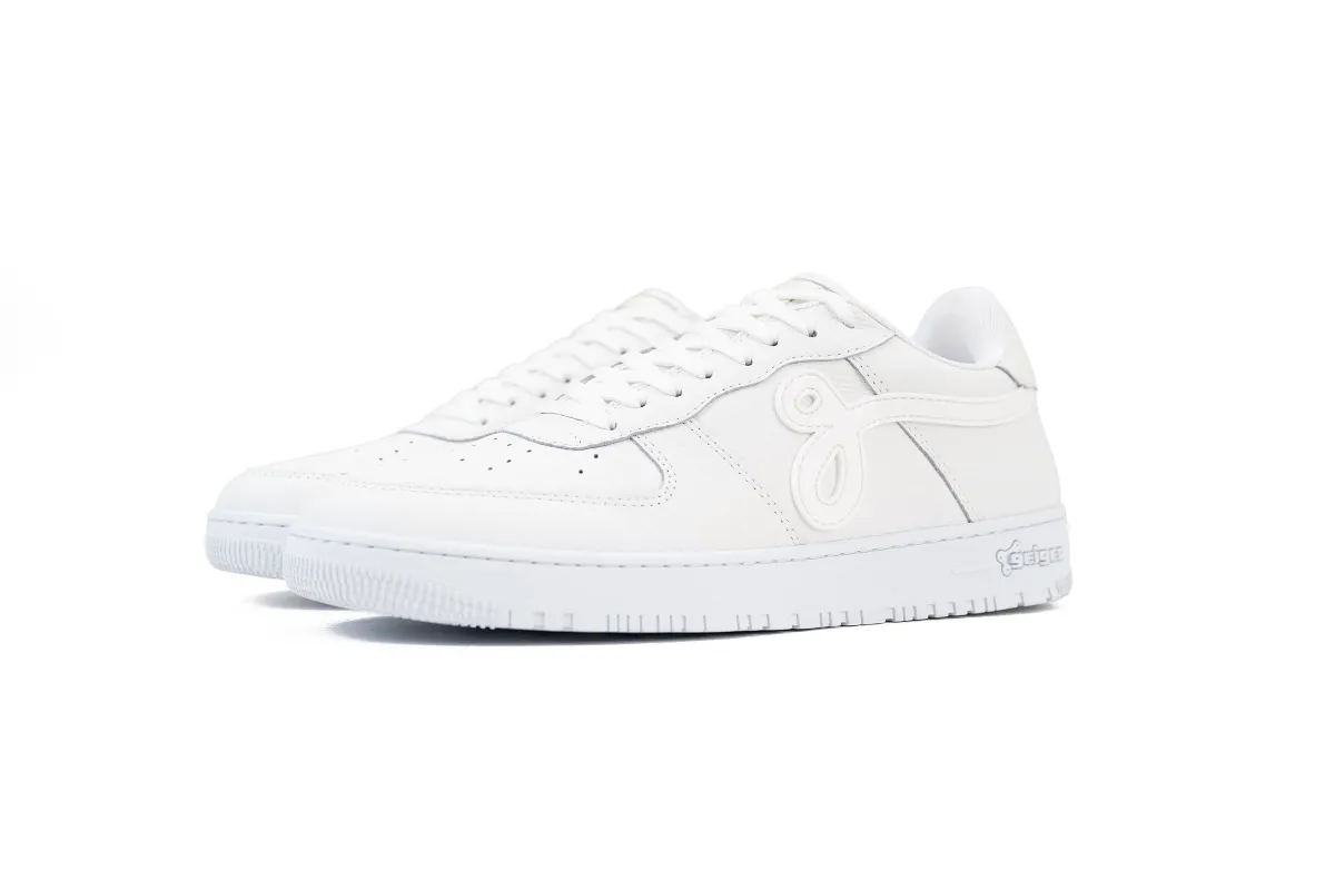 Triple White GF-01's made by John Geiger