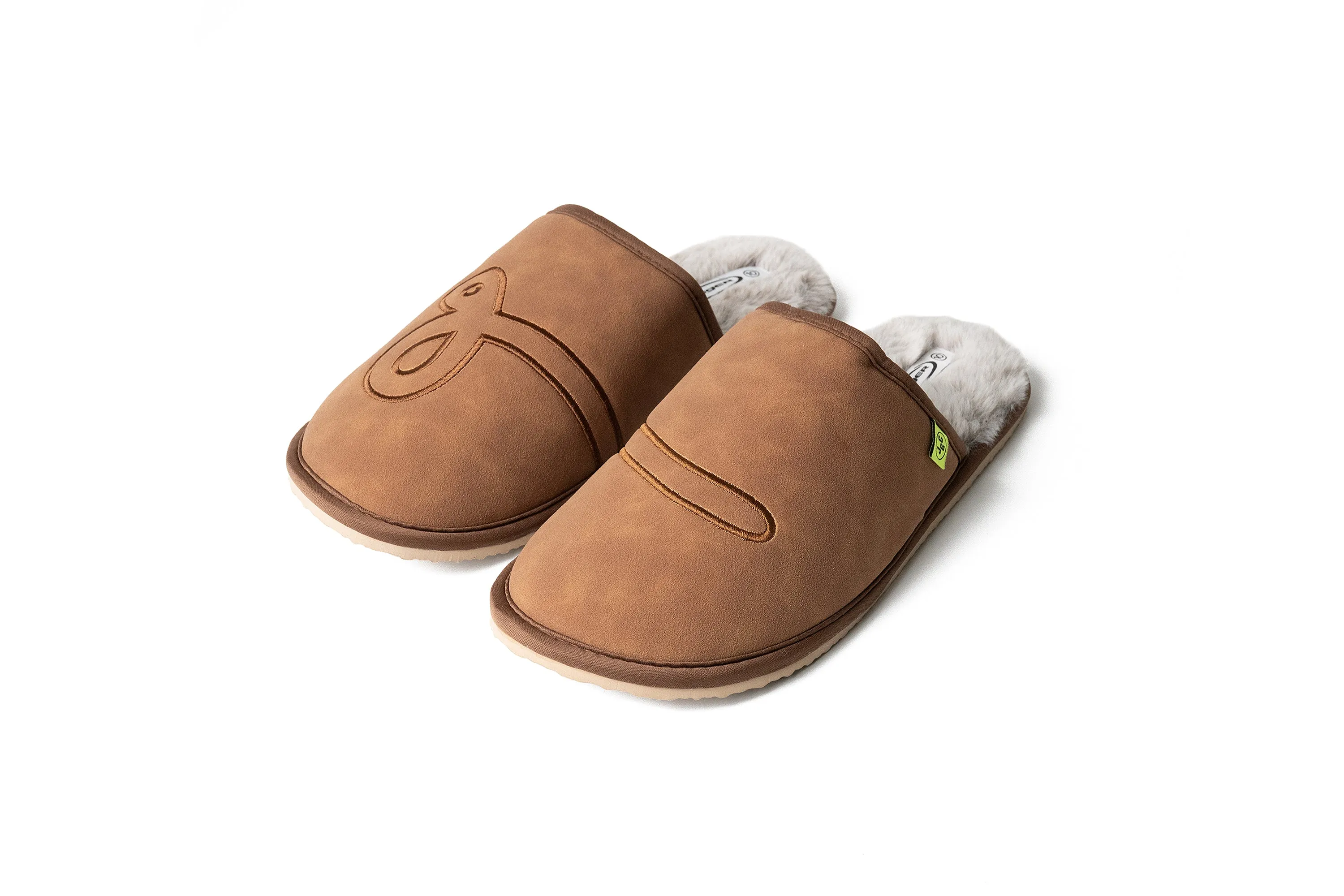House Slippers Brown/ Plush Interior sold by John Geiger product image thumbnail 5
