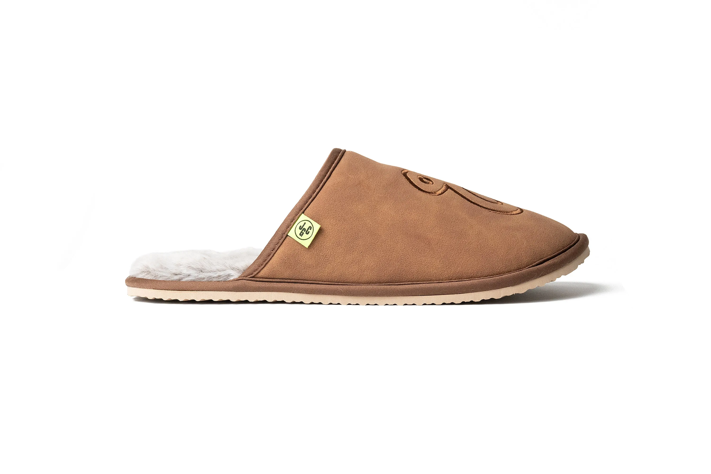 House Slippers Brown/ Plush Interior sold by John Geiger product image thumbnail 3