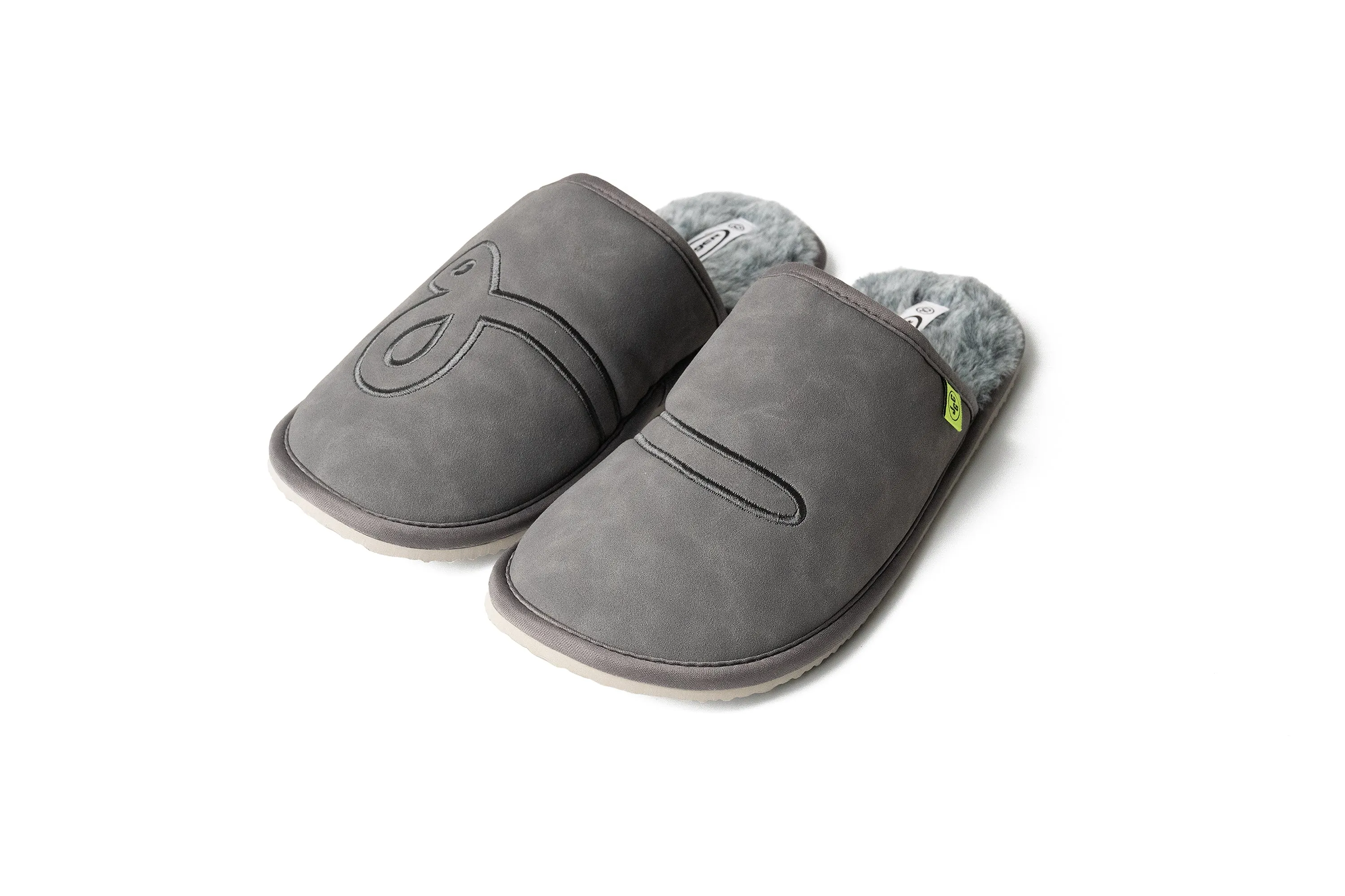 House Slippers Grey/ Plush Interior sold by John Geiger product image thumbnail 5