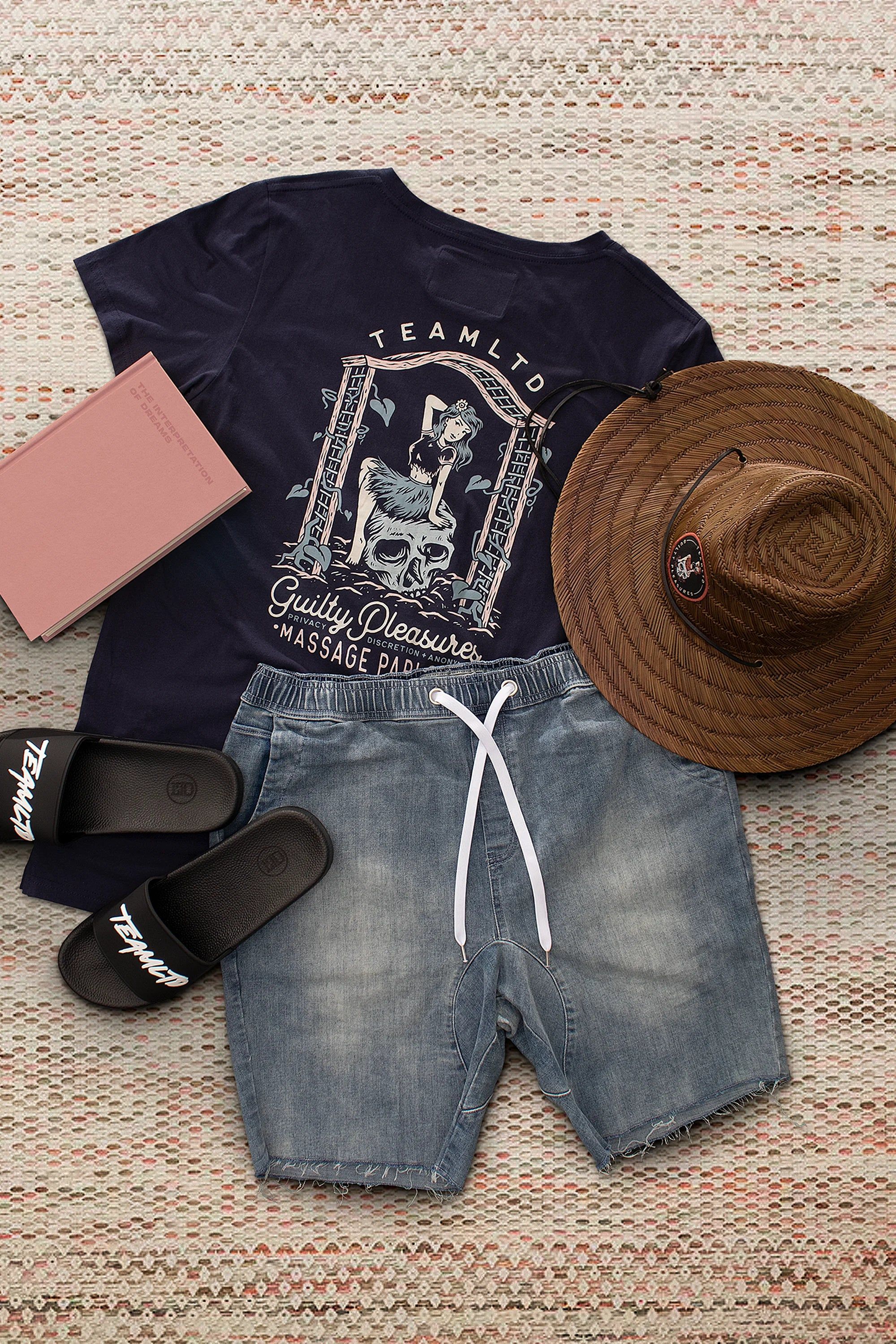 Guilty Pleasures Straw Hat sold by TEAMLTD product image thumbnail 5