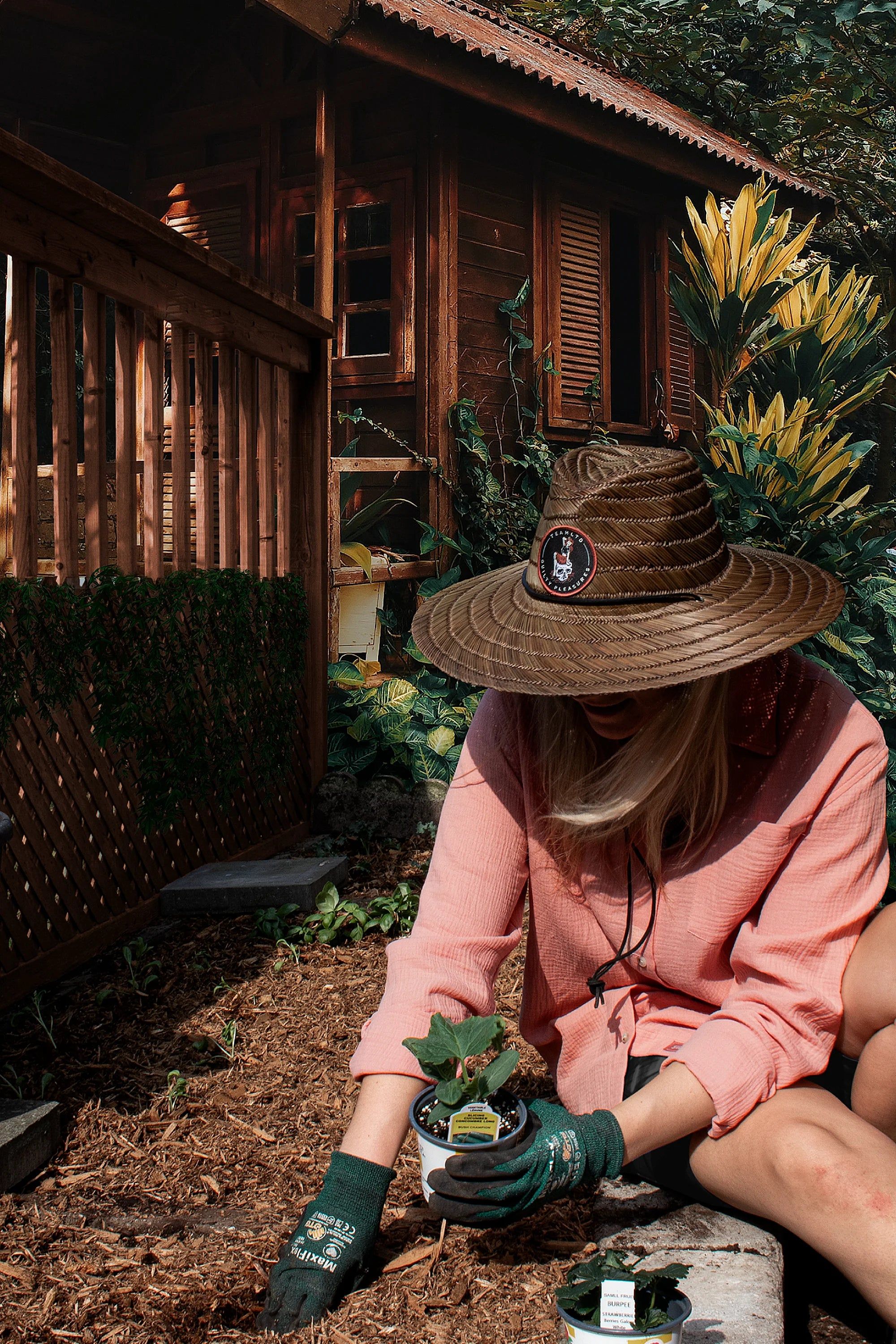 Guilty Pleasures Straw Hat sold by TEAMLTD product image thumbnail 4