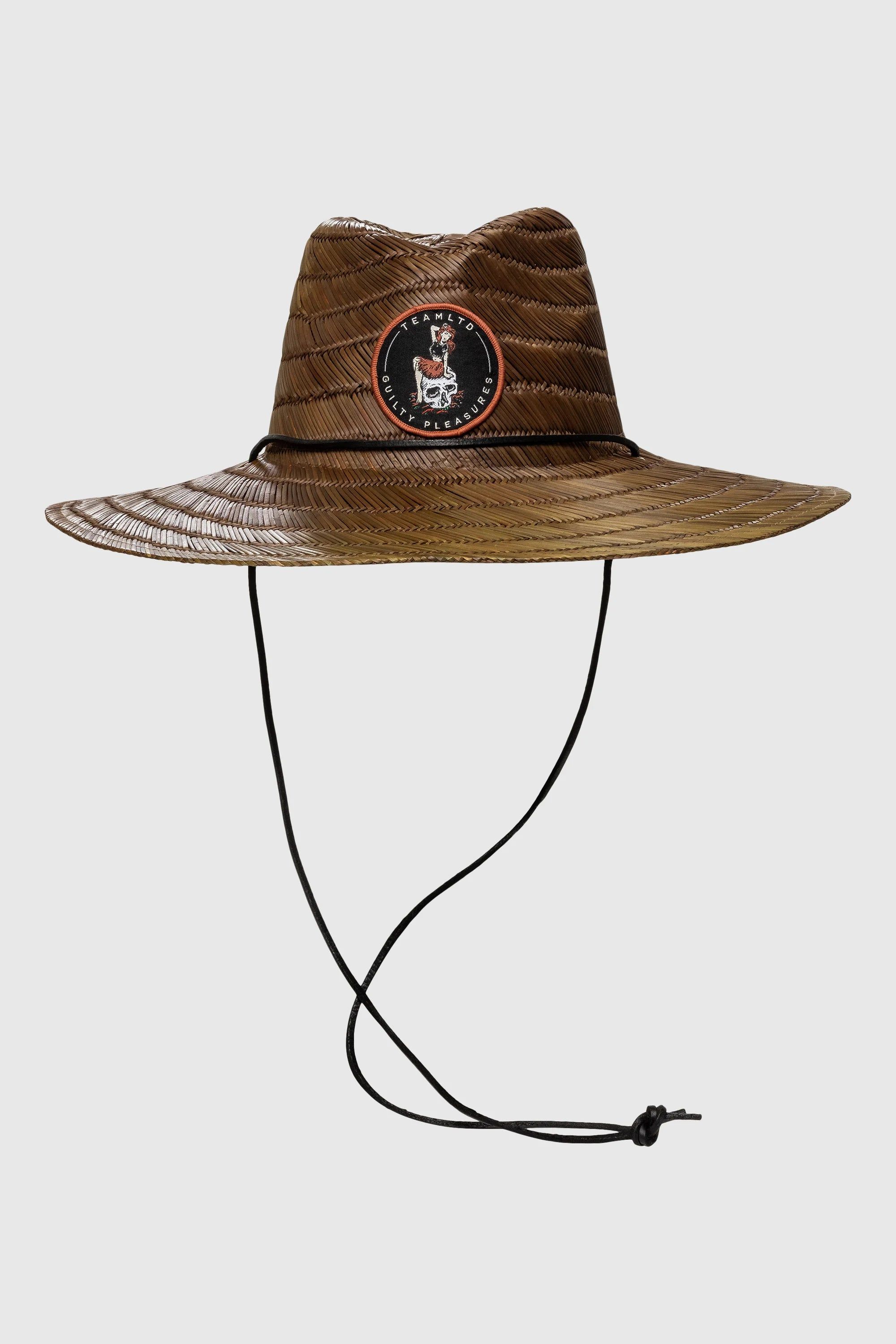 Guilty Pleasures Straw Hat sold by TEAMLTD