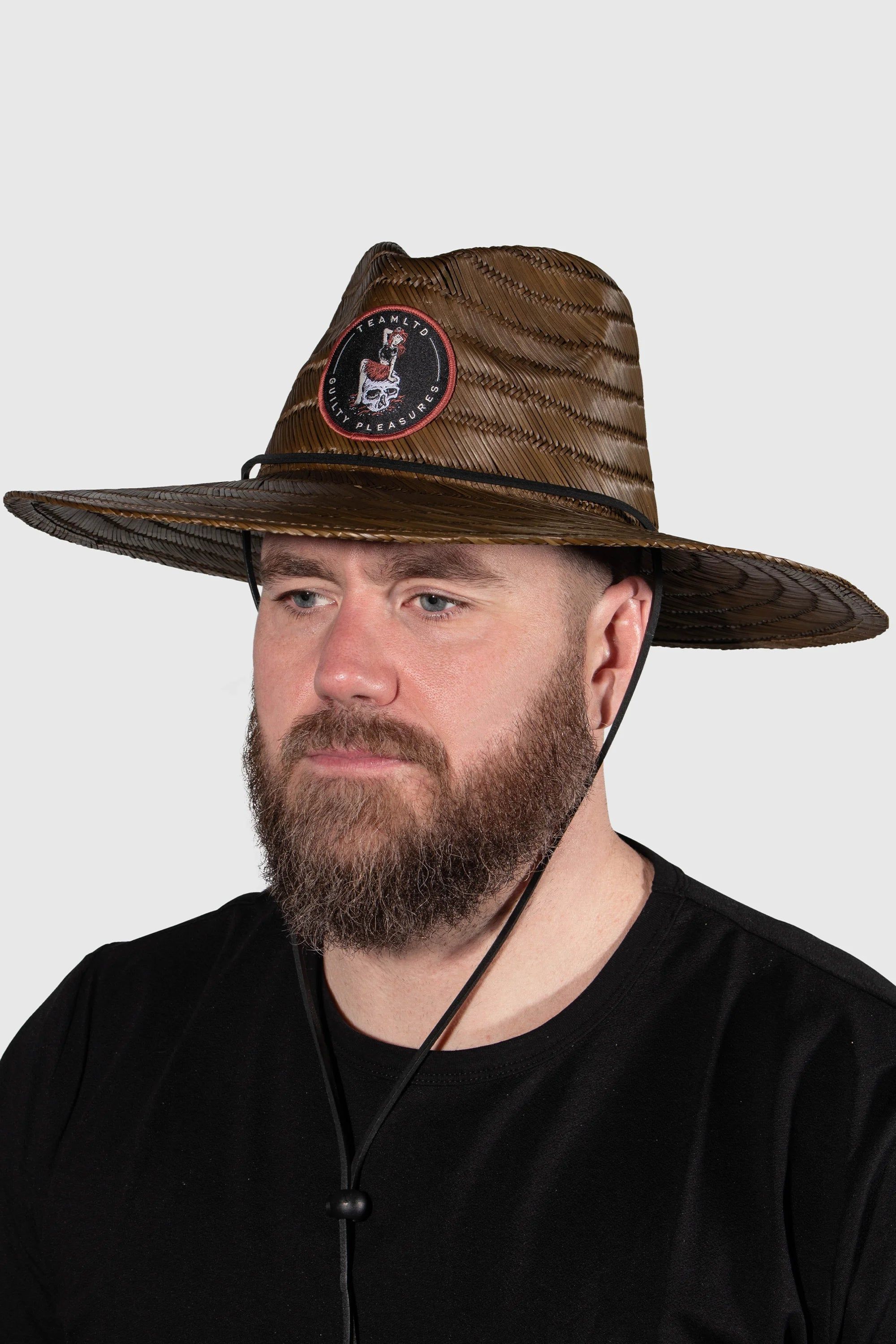 Guilty Pleasures Straw Hat sold by TEAMLTD product image thumbnail 2