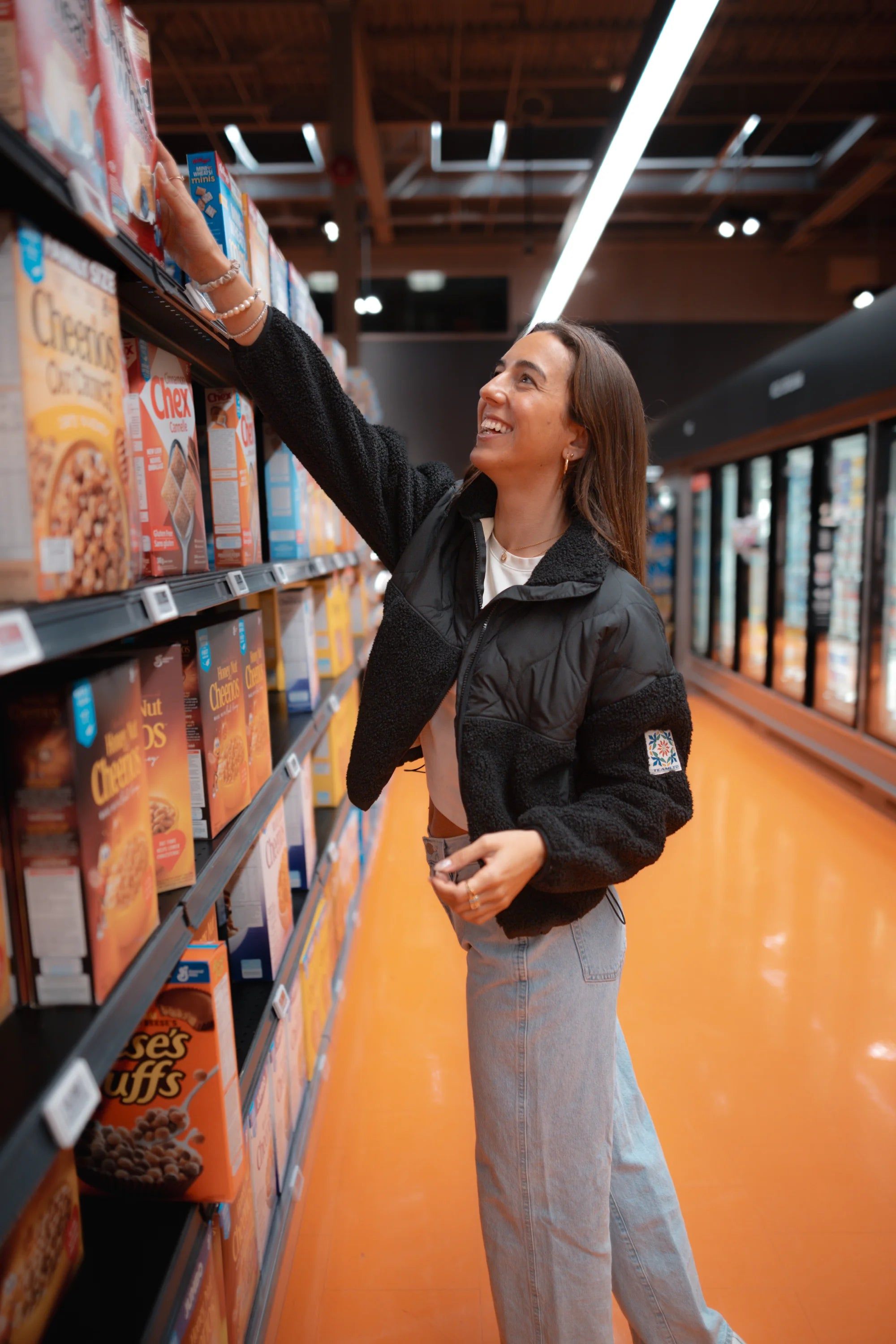 Quilted Sherpa Jacket sold by TEAMLTD product image thumbnail 3