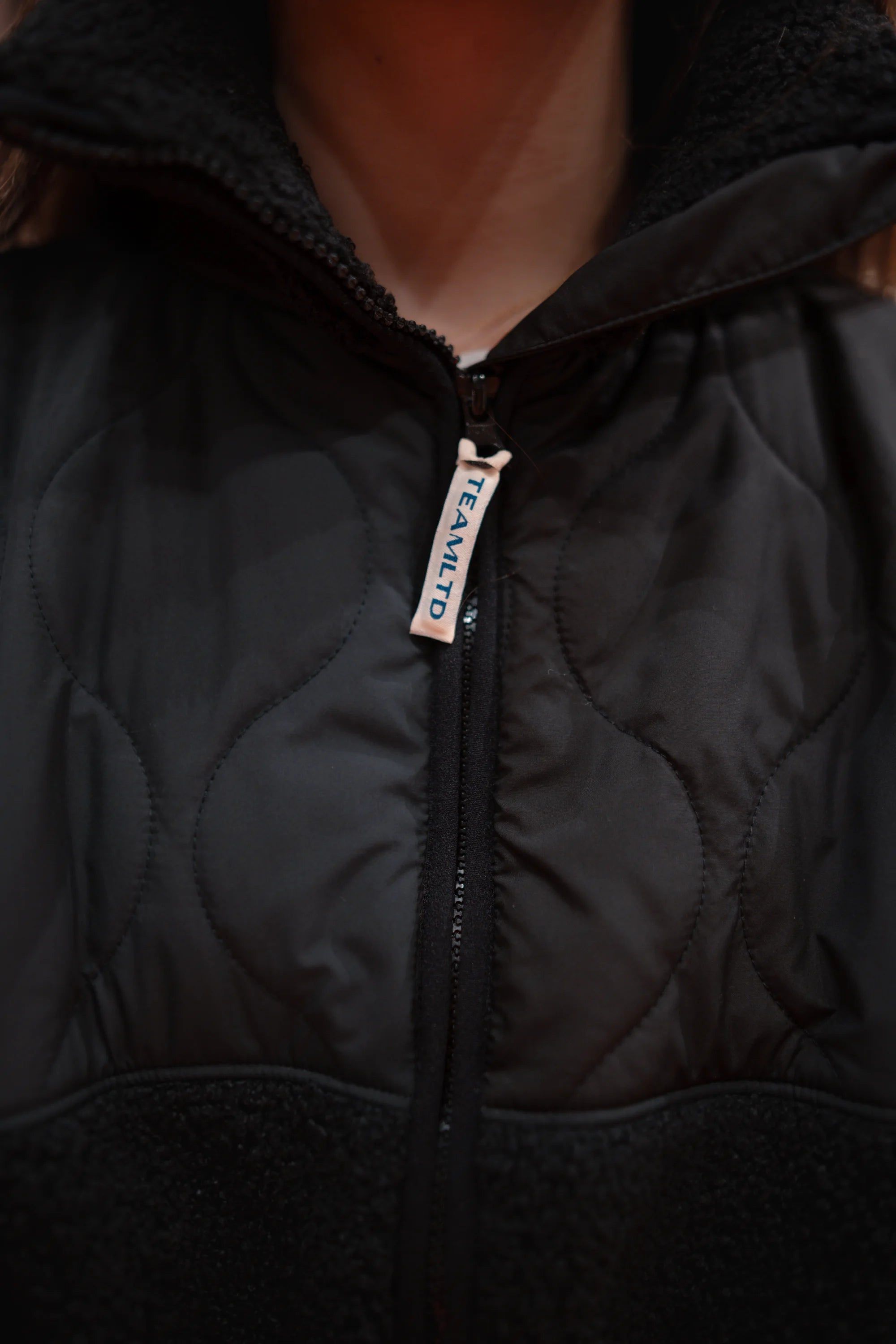 Quilted Sherpa Jacket sold by TEAMLTD product image thumbnail 4