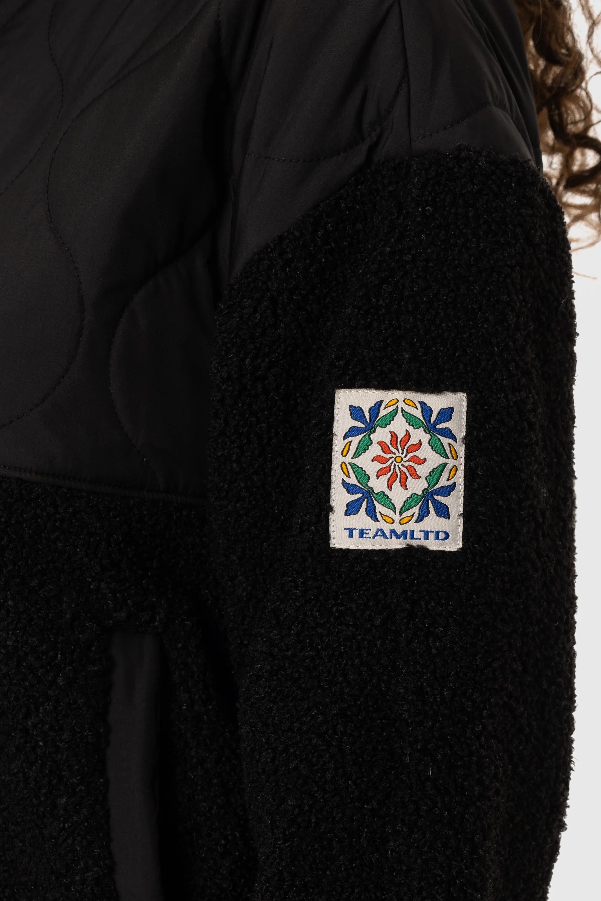 Quilted Sherpa Jacket sold by TEAMLTD product image thumbnail 2