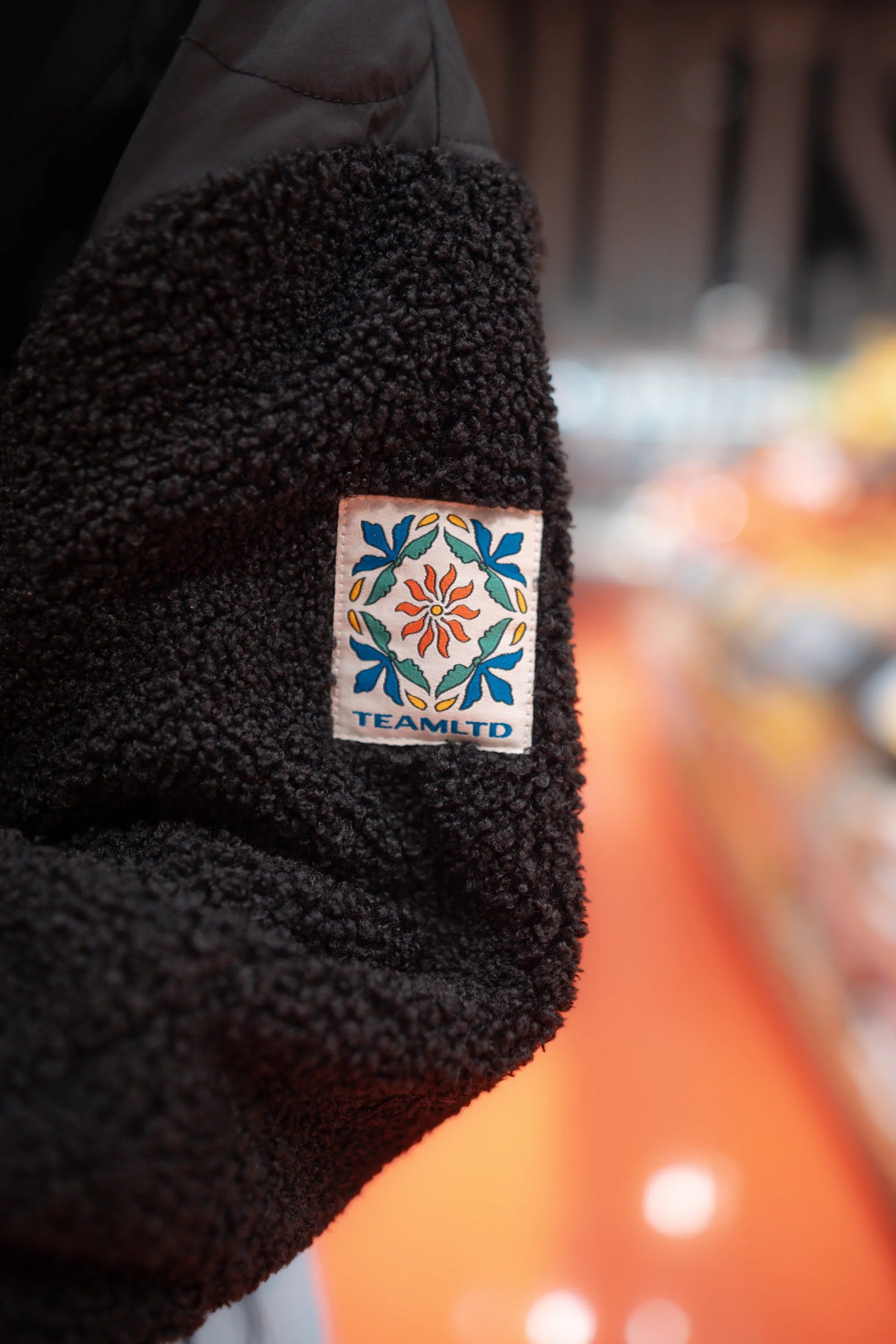 Quilted Sherpa Jacket sold by TEAMLTD product image thumbnail 5