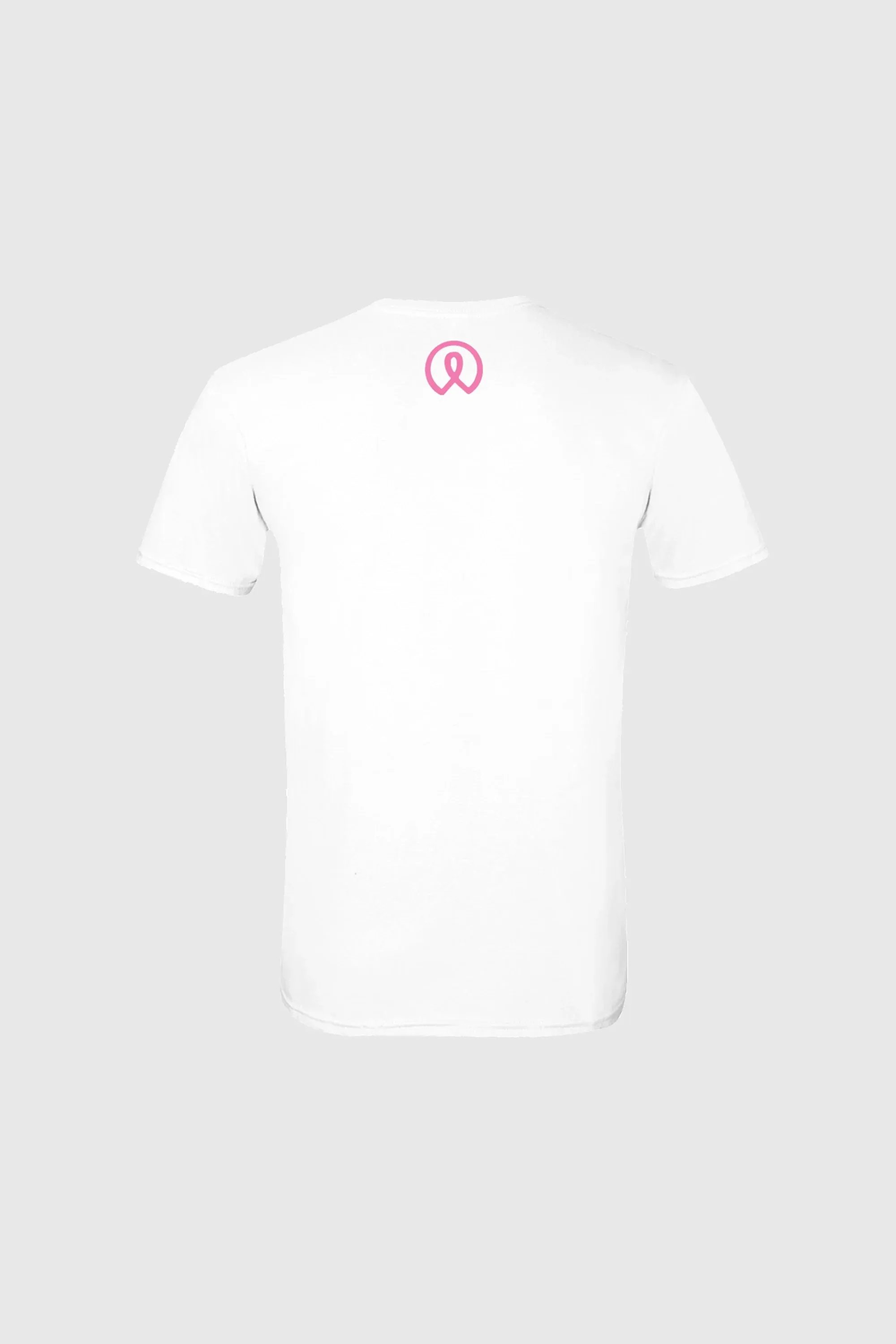 White Breast Cancer Support Tee sold by TEAMLTD product image thumbnail 2