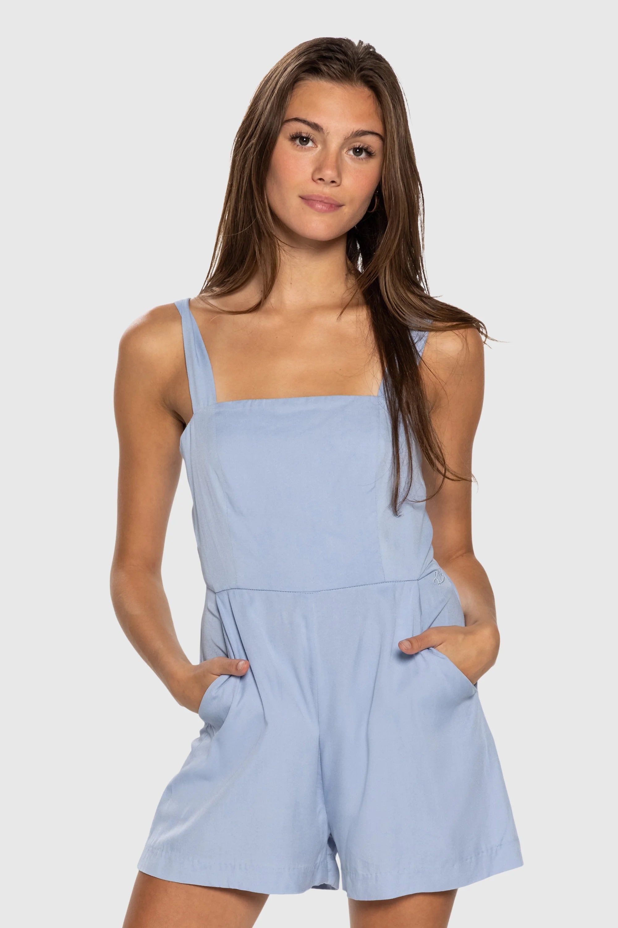 Tie Back Romper sold by TEAMLTD
