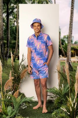 Purple Infrared Summer Tux sold by TEAMLTD