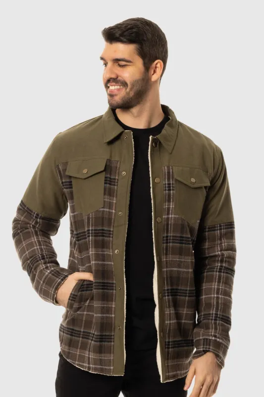 Panel Sherpa Jacket sold by TEAMLTD