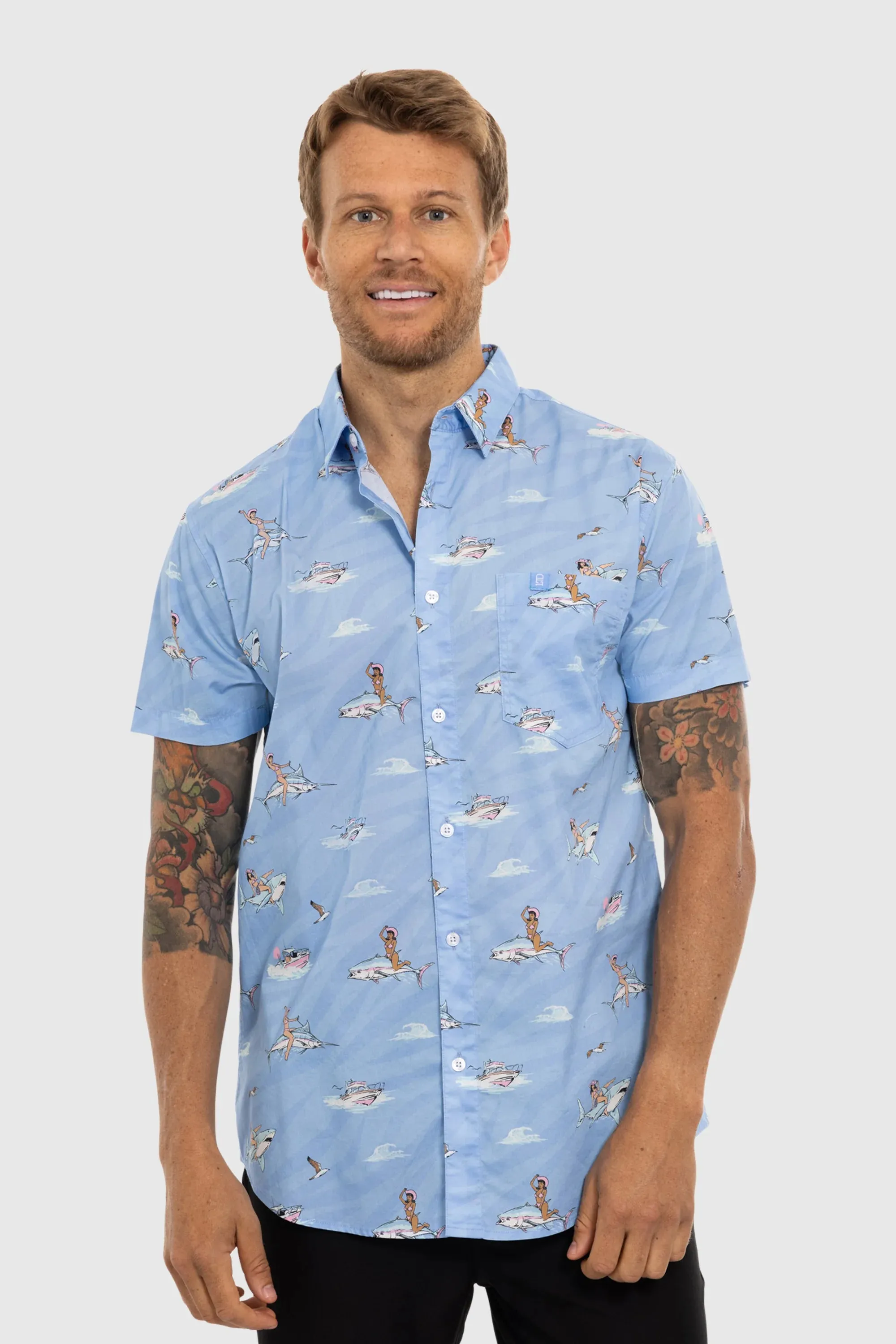 Angler Button Up sold by TEAMLTD