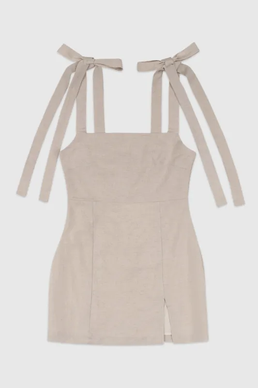 Shoulder Tie Dress sold by TEAMLTD