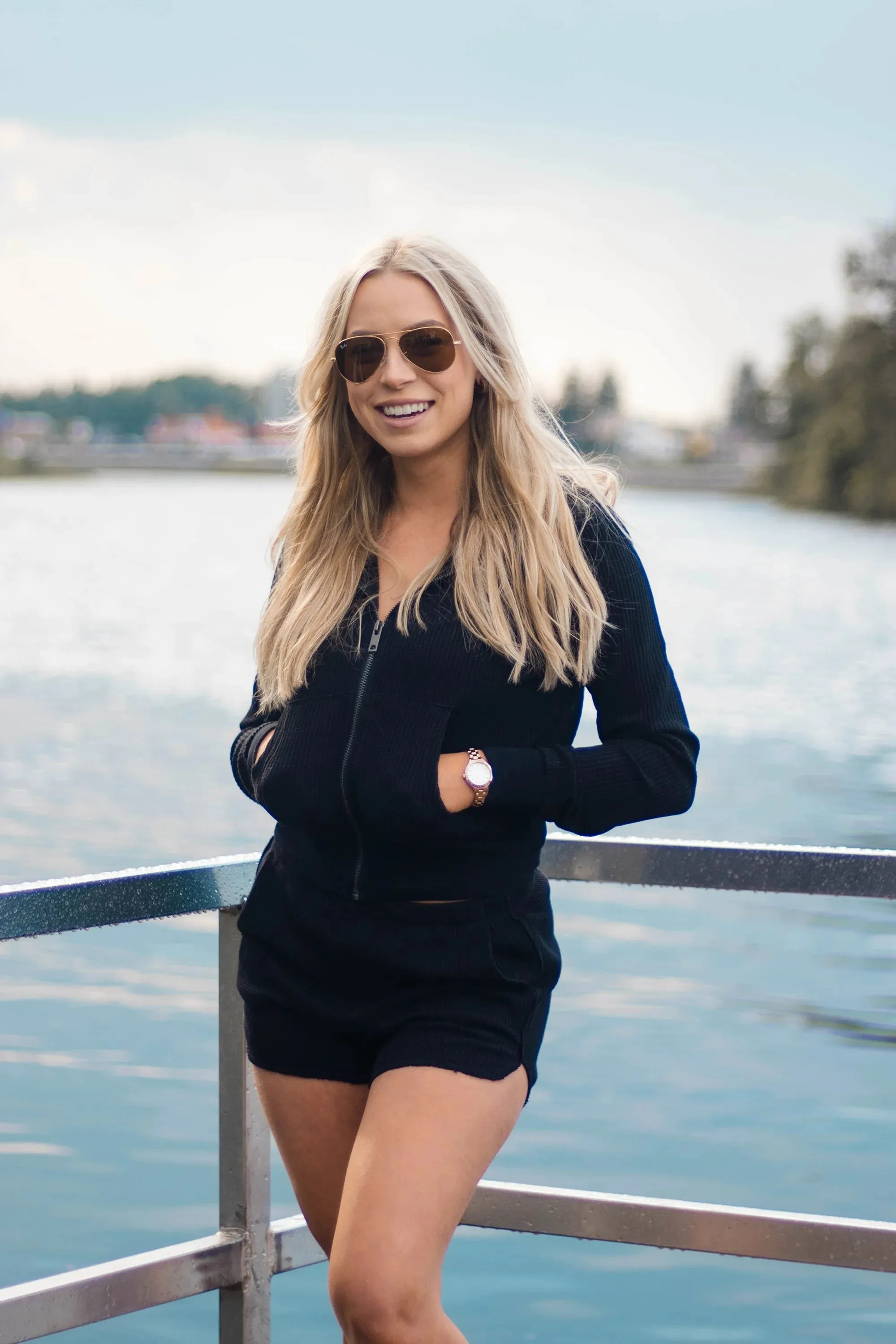 Waffle Zip Hoodie sold by TEAMLTD product image thumbnail 5