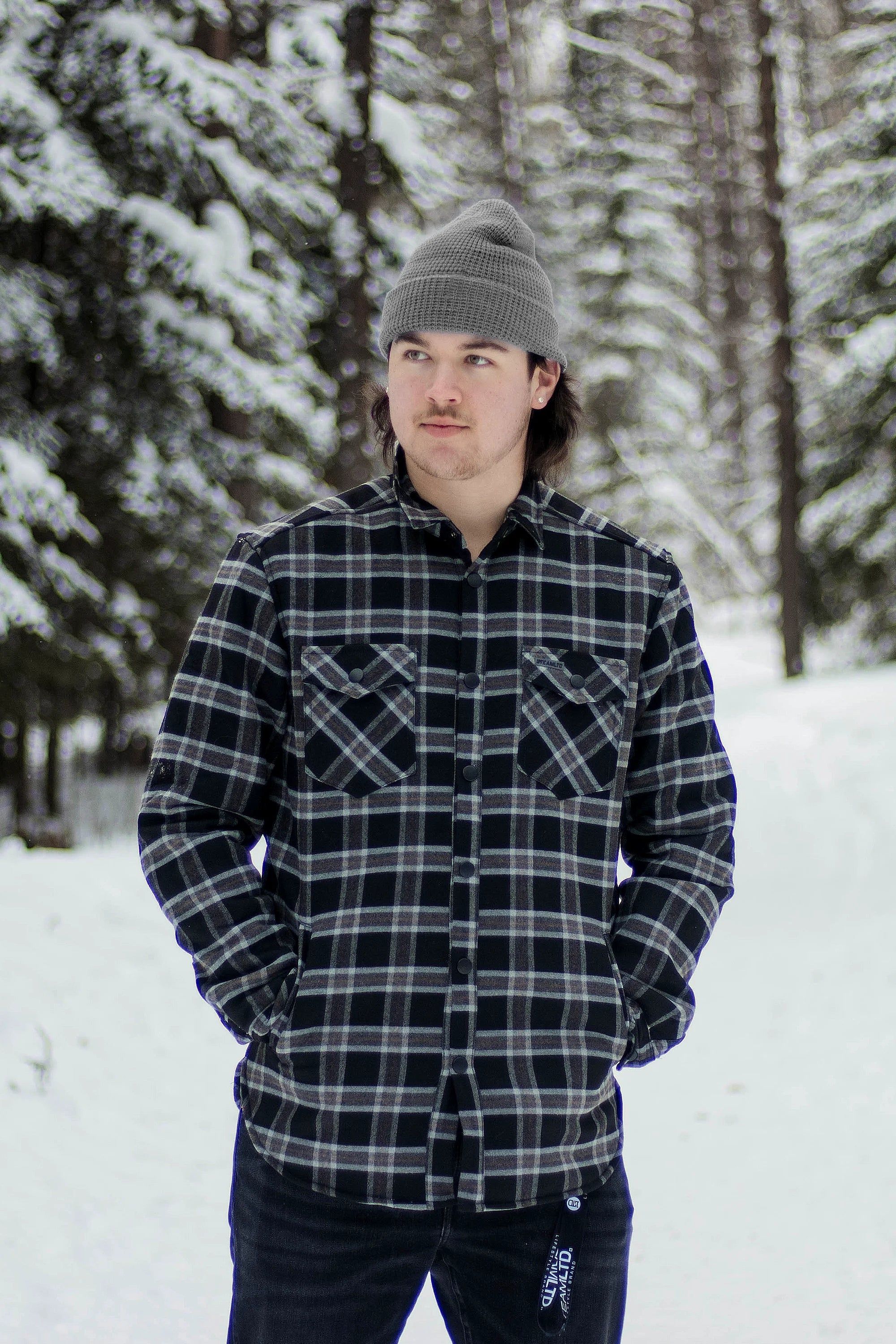 Plaid Sherpa Lumberjacket sold by TEAMLTD product image thumbnail 11